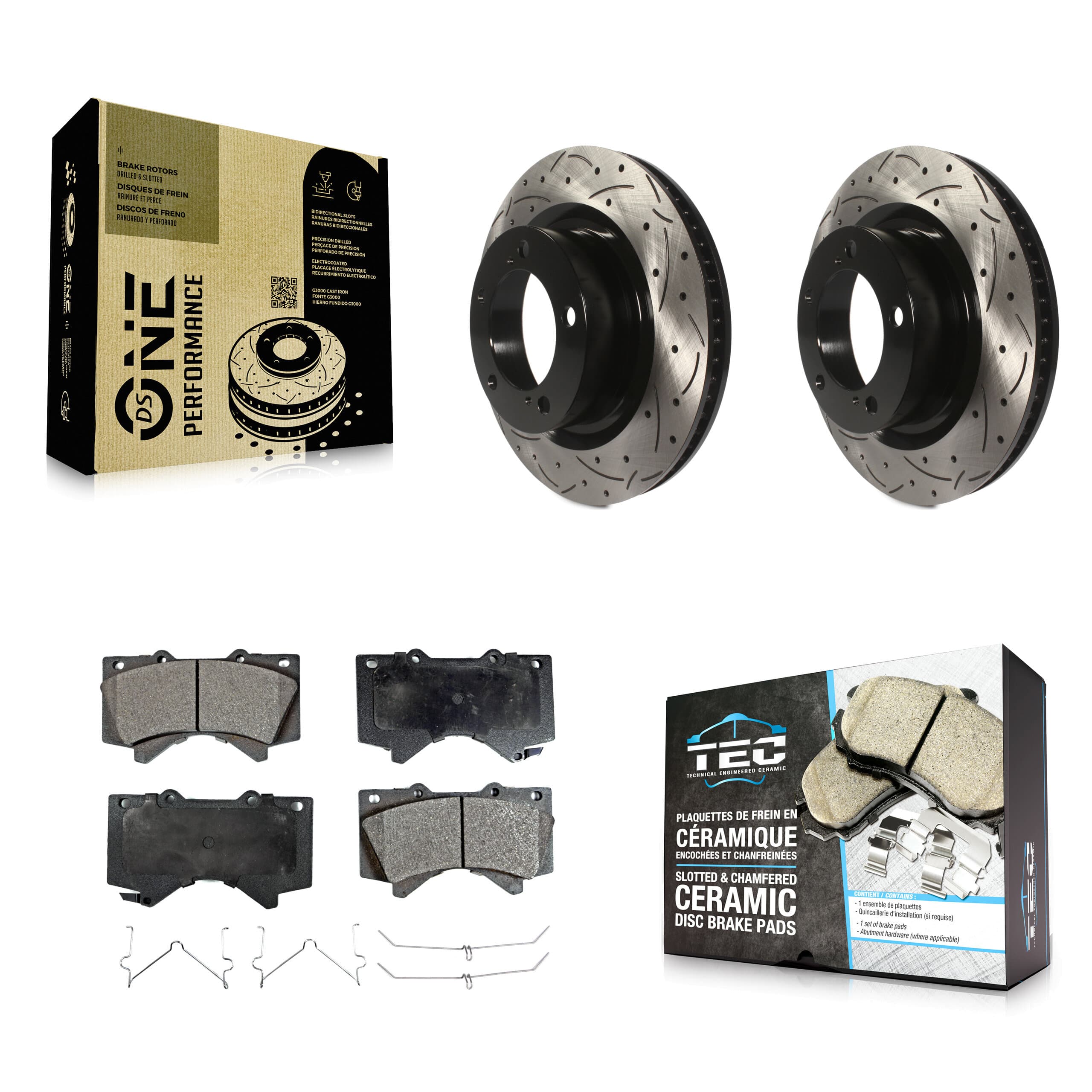 Transit Auto - KDT-100112 - Front Disc Brake Kits image 1