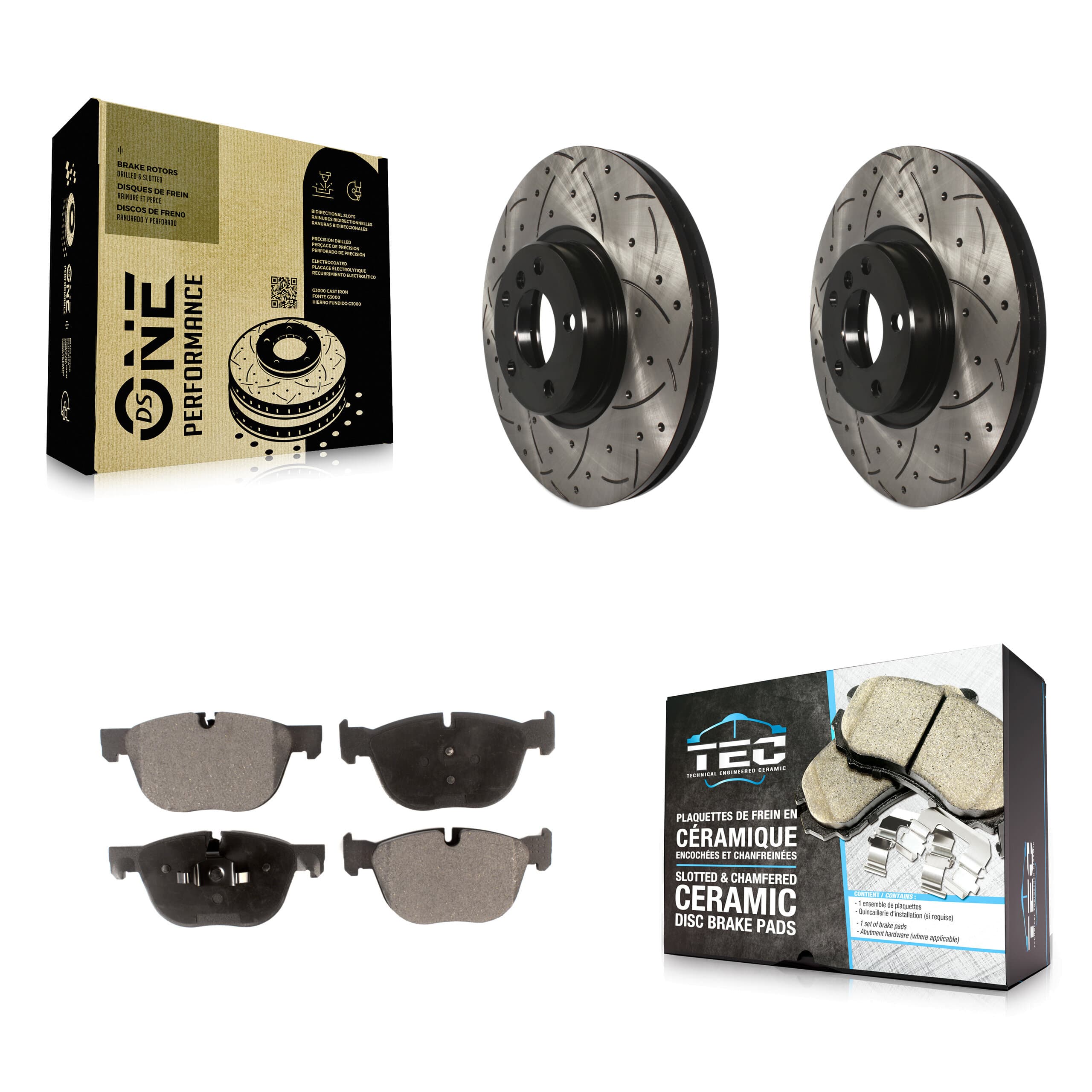 Transit Auto - KDT-100114 - Front Disc Brake Kits image 1