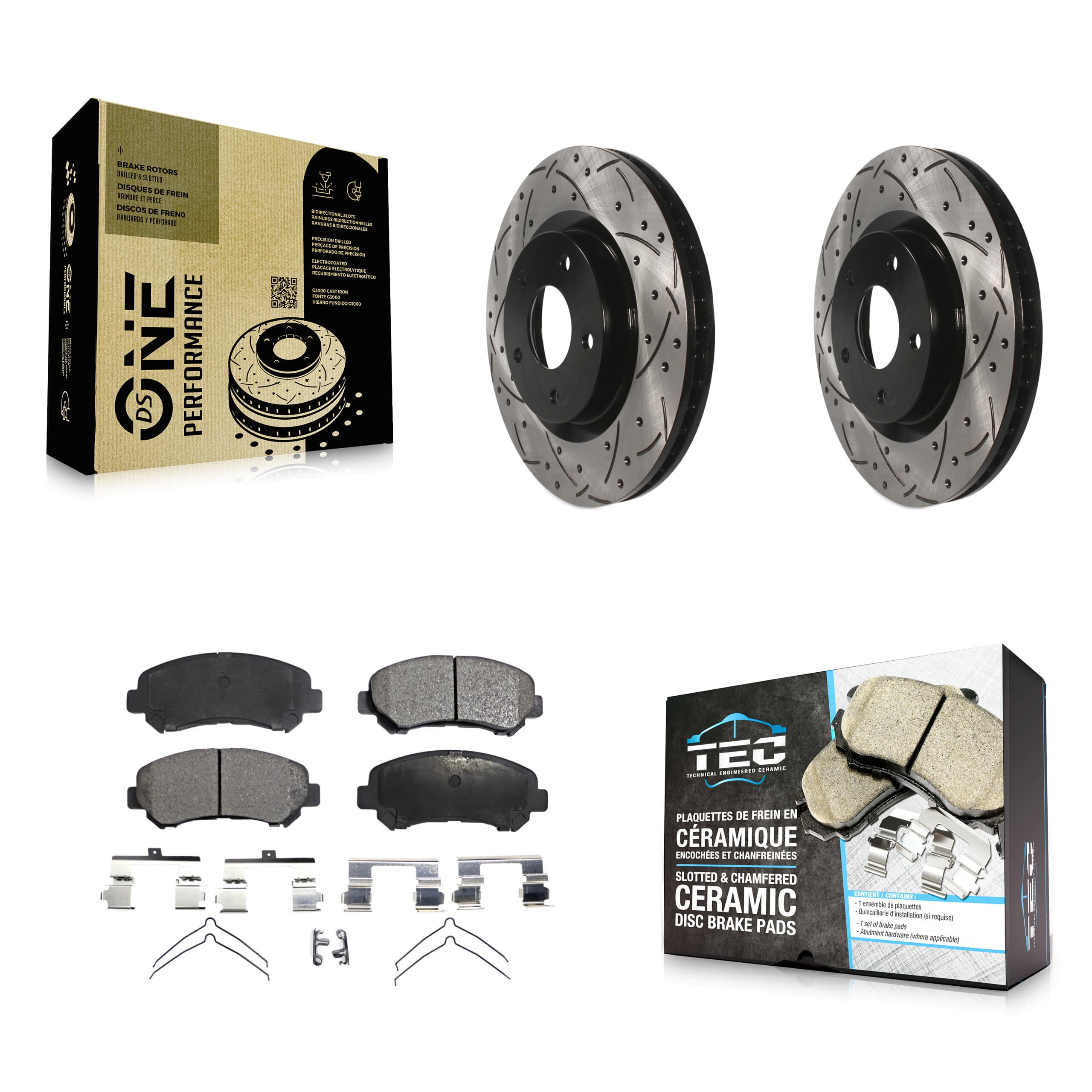 Transit Auto - KDT-100120 - Front Disc Brake Kits image 1