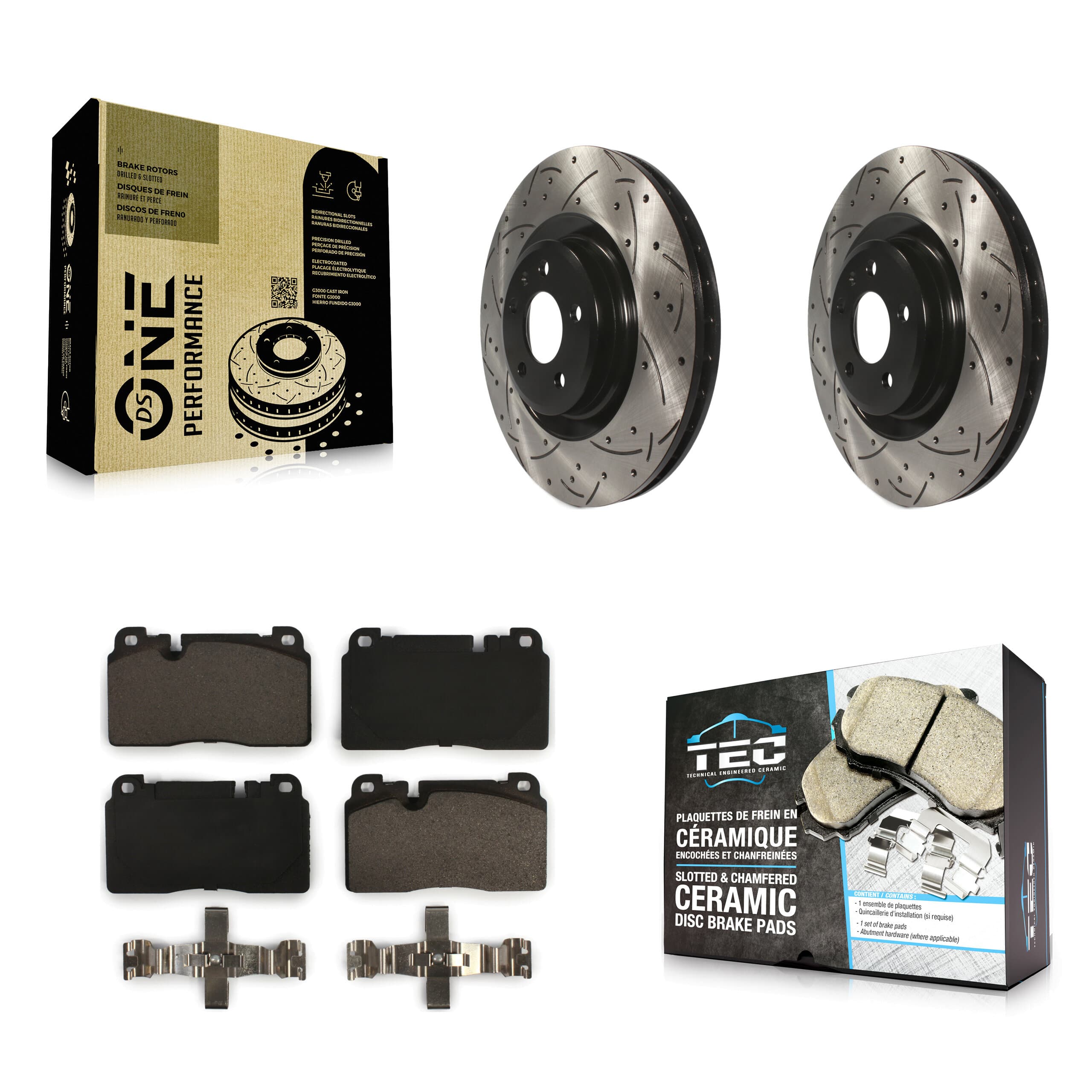 Transit Auto - KDT-100133 - Front Disc Brake Kits image 1