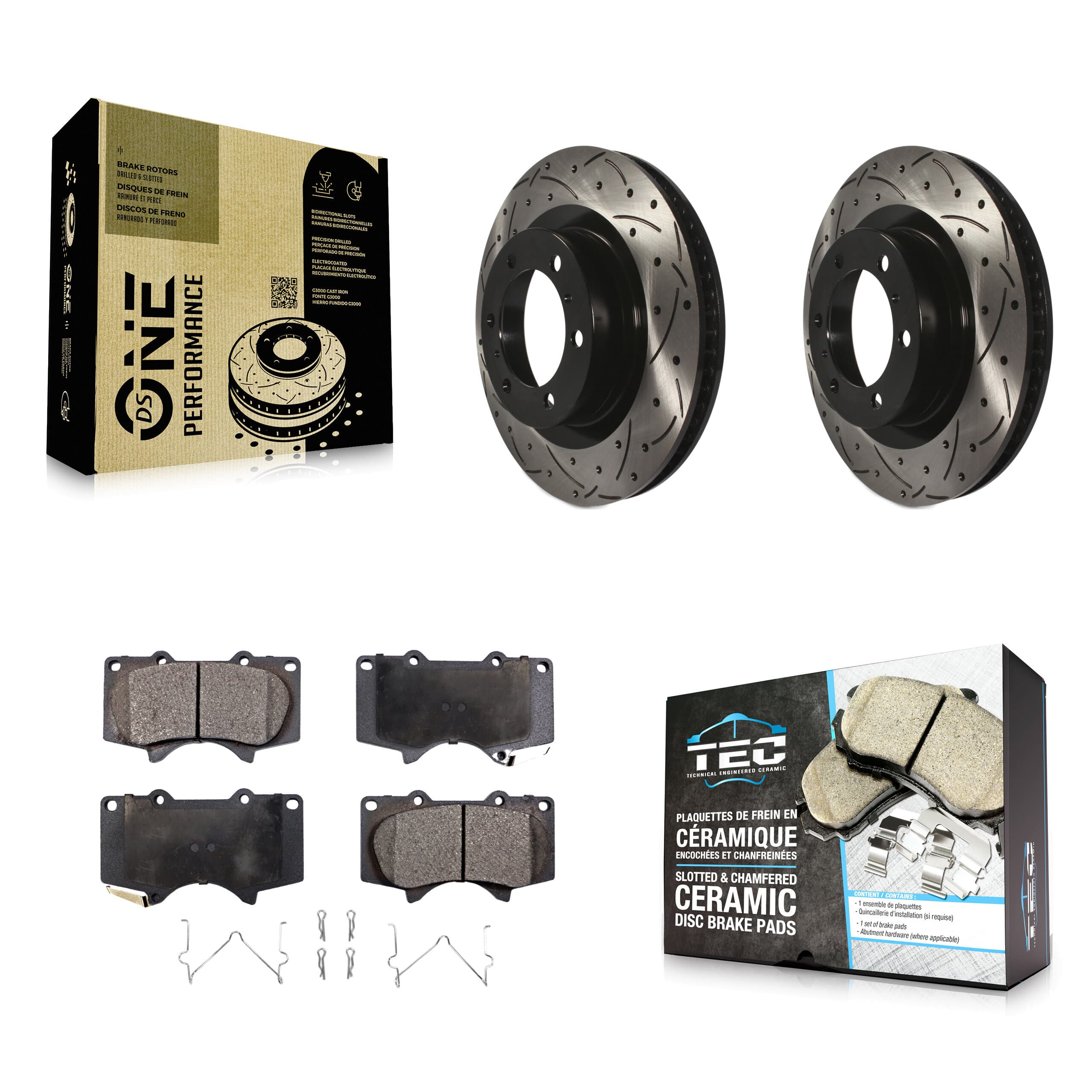 Transit Auto - KDT-100139 - Front Disc Brake Kits image 1