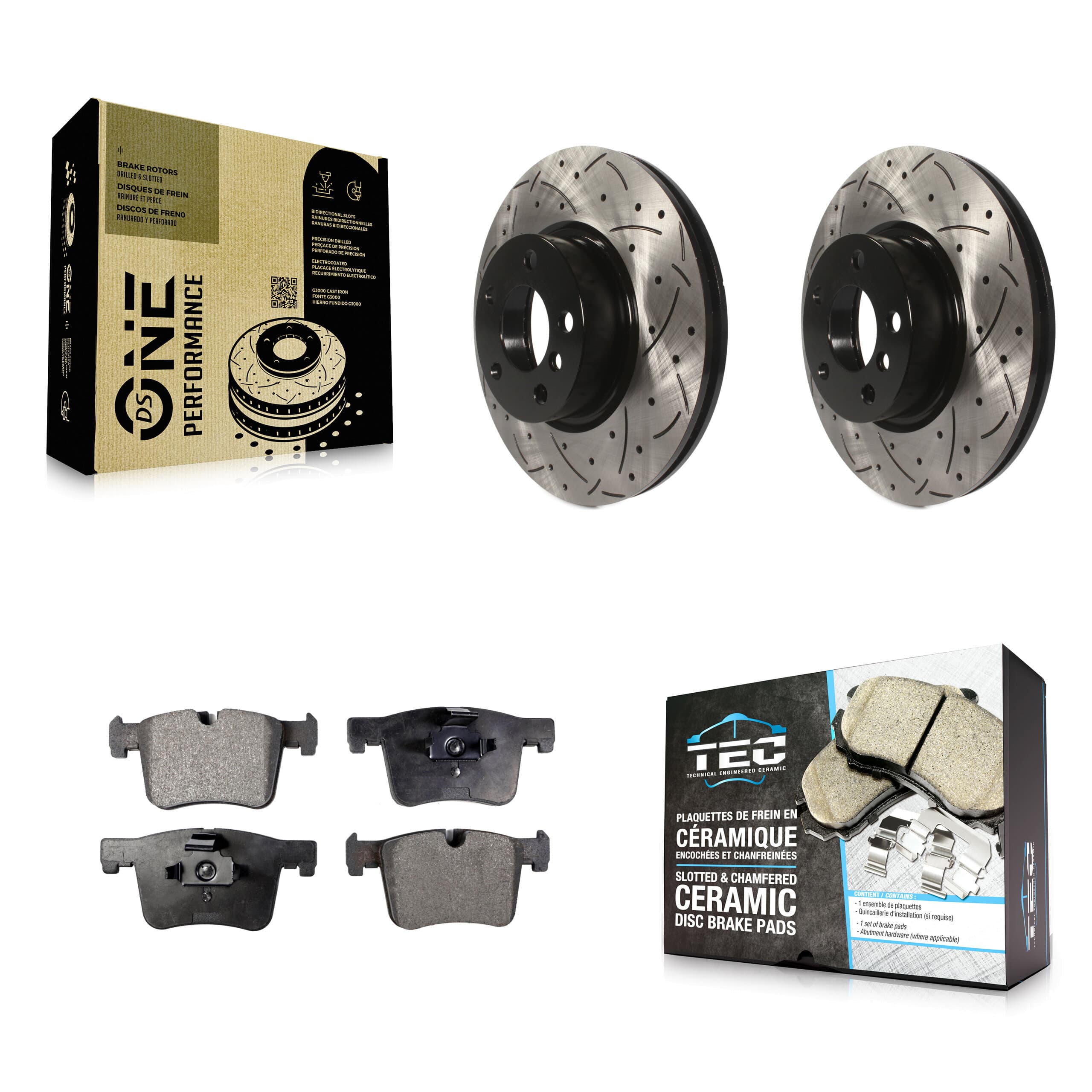 Transit Auto - KDT-100148 - Front Disc Brake Kits image 1