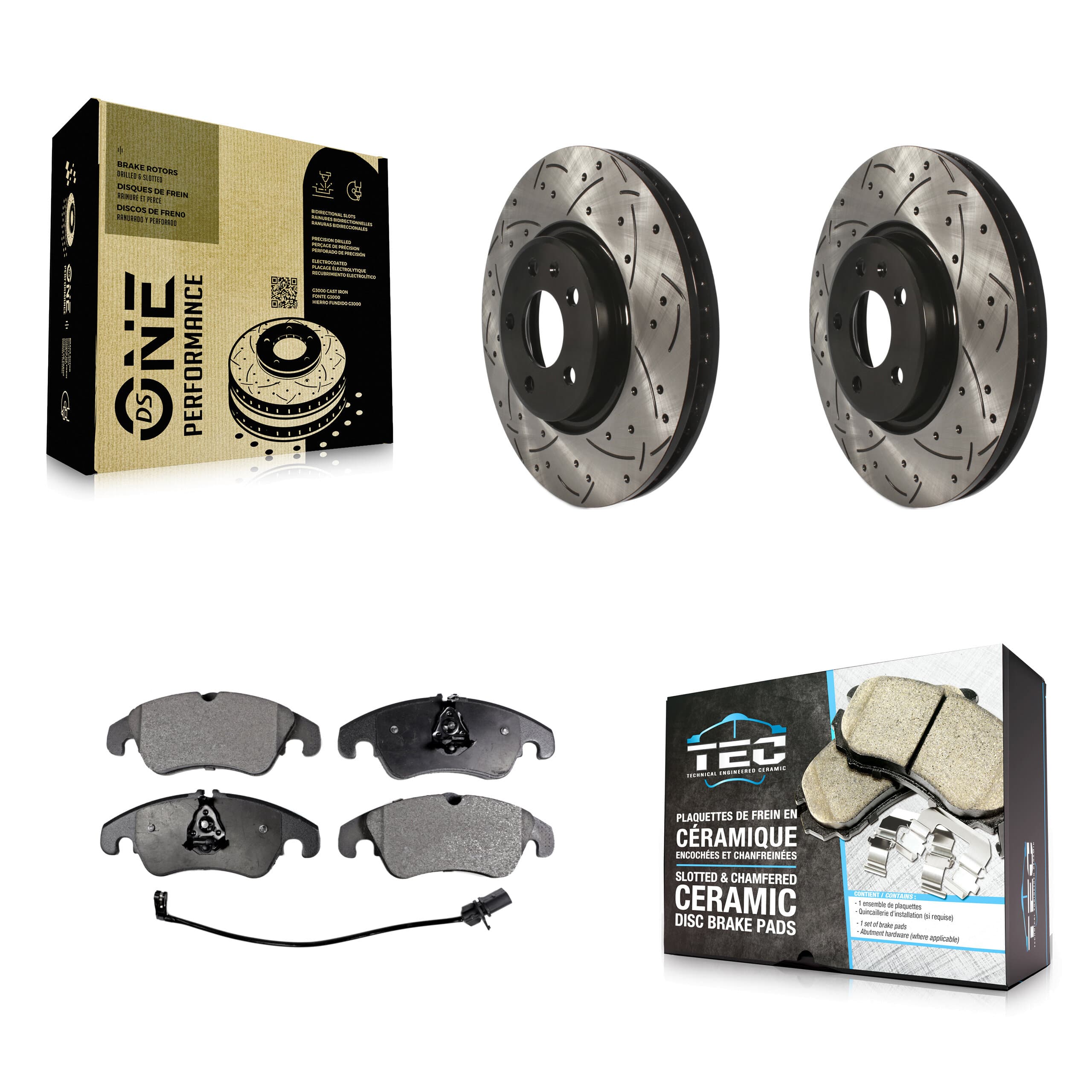 Transit Auto - KDT-100152 - Front Disc Brake Kits image 1