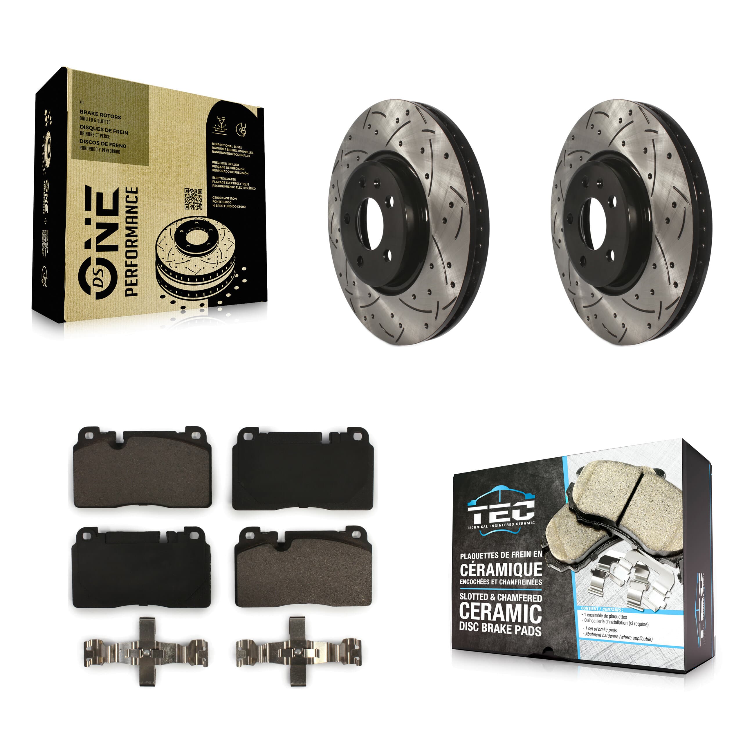 Transit Auto - KDT-100153 - Front Disc Brake Kits image 1
