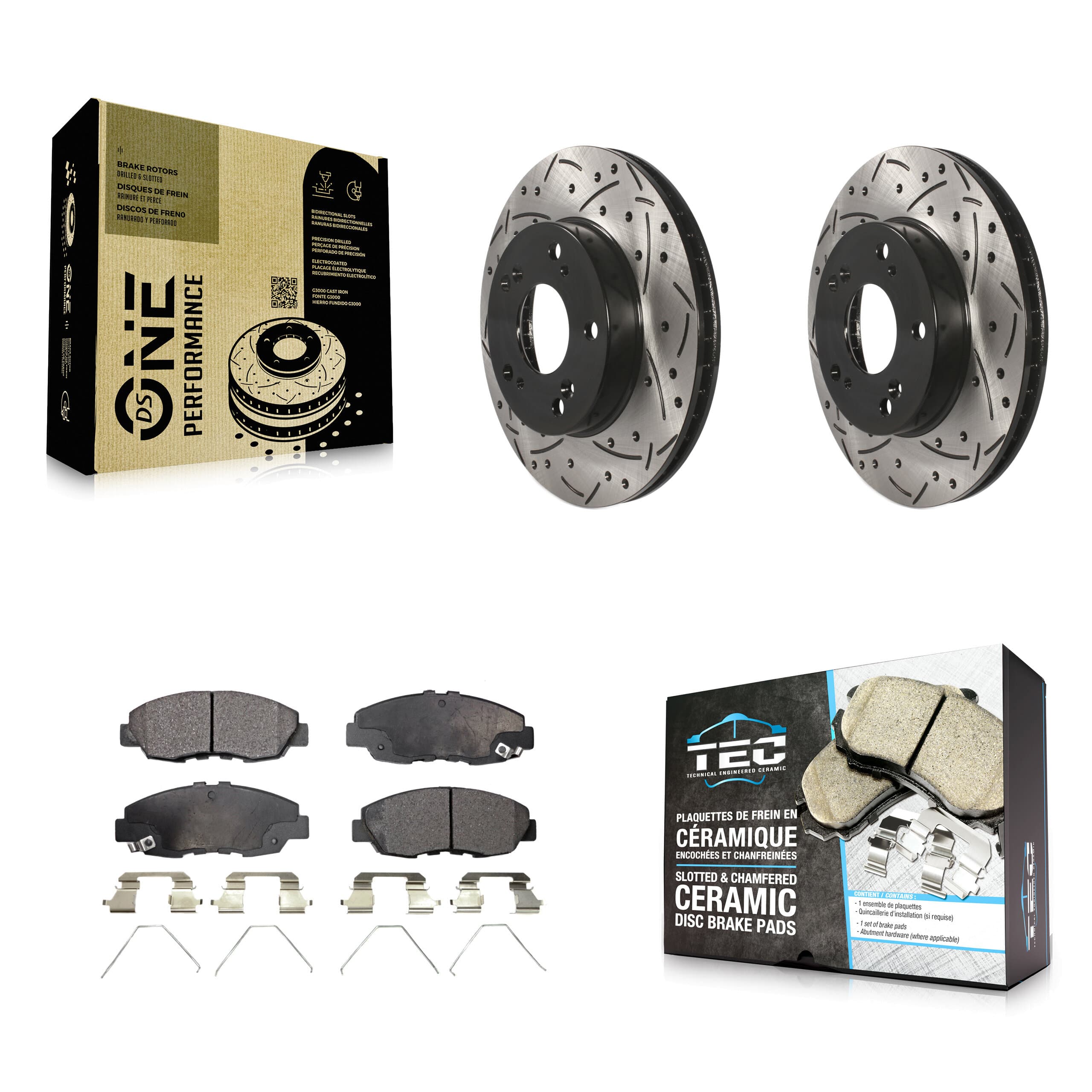 Transit Auto - KDT-100156 - Front Disc Brake Kits image 1