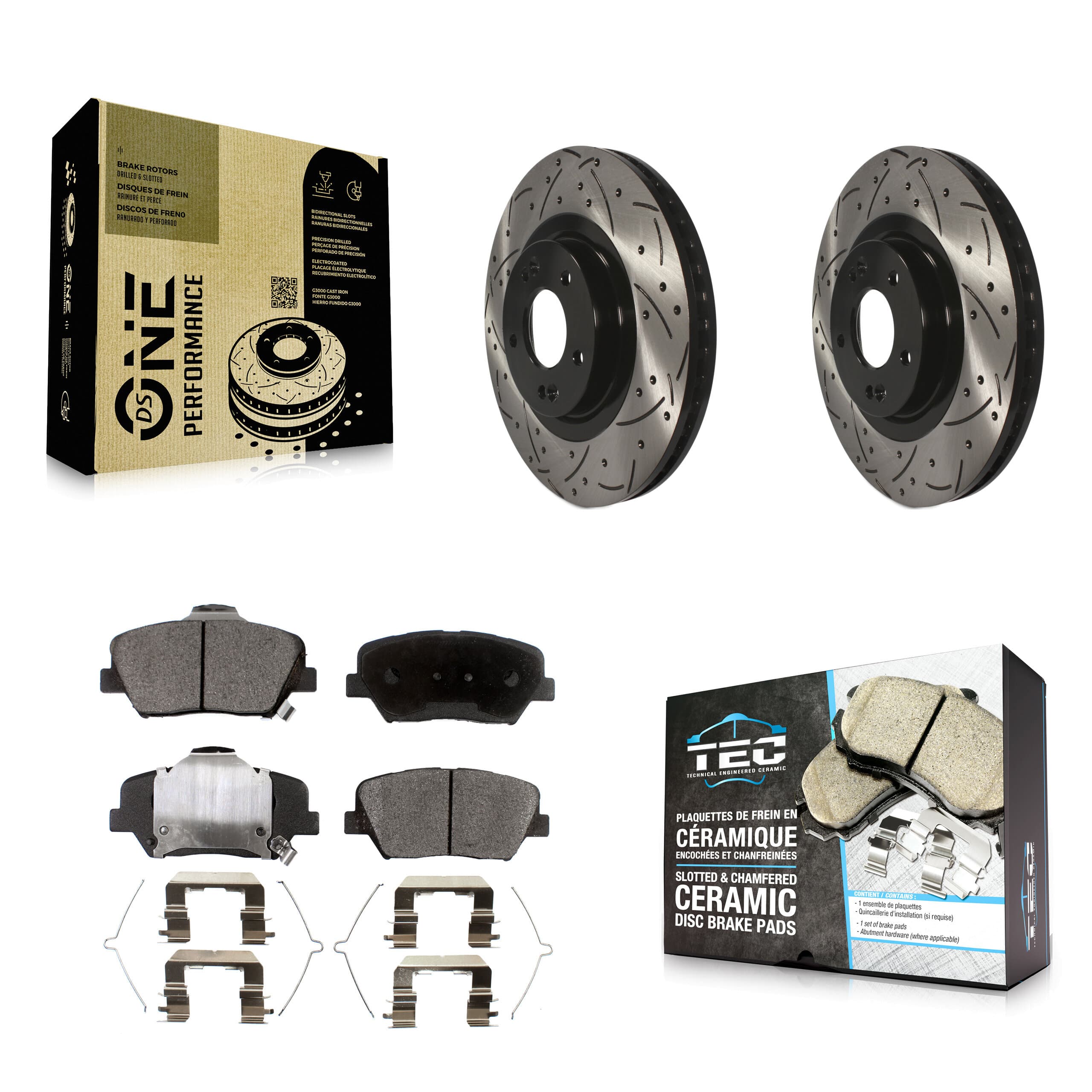 Transit Auto - KDT-100161 - Front Disc Brake Kits image 1
