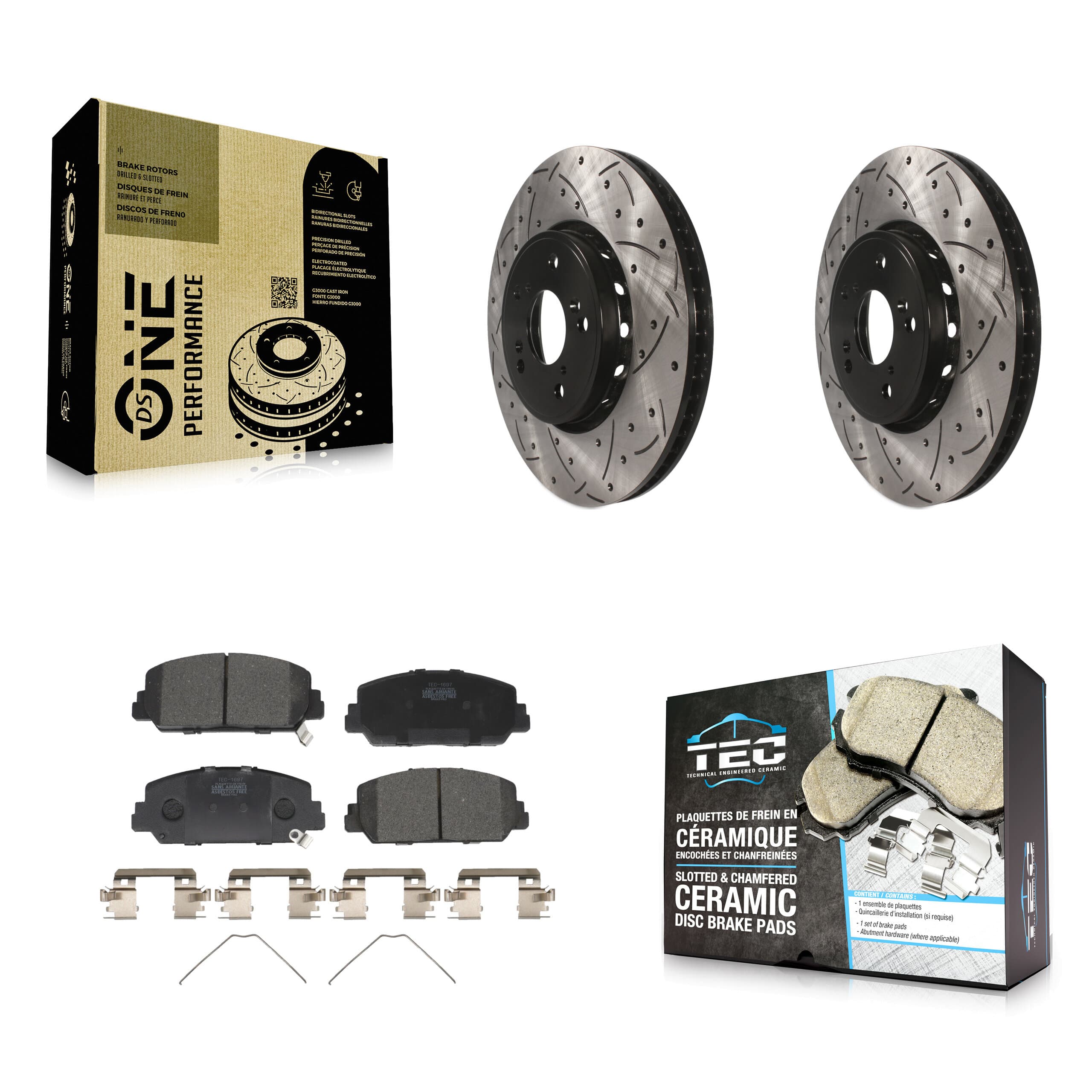 Transit Auto - KDT-100165 - Front Disc Brake Kits image 1