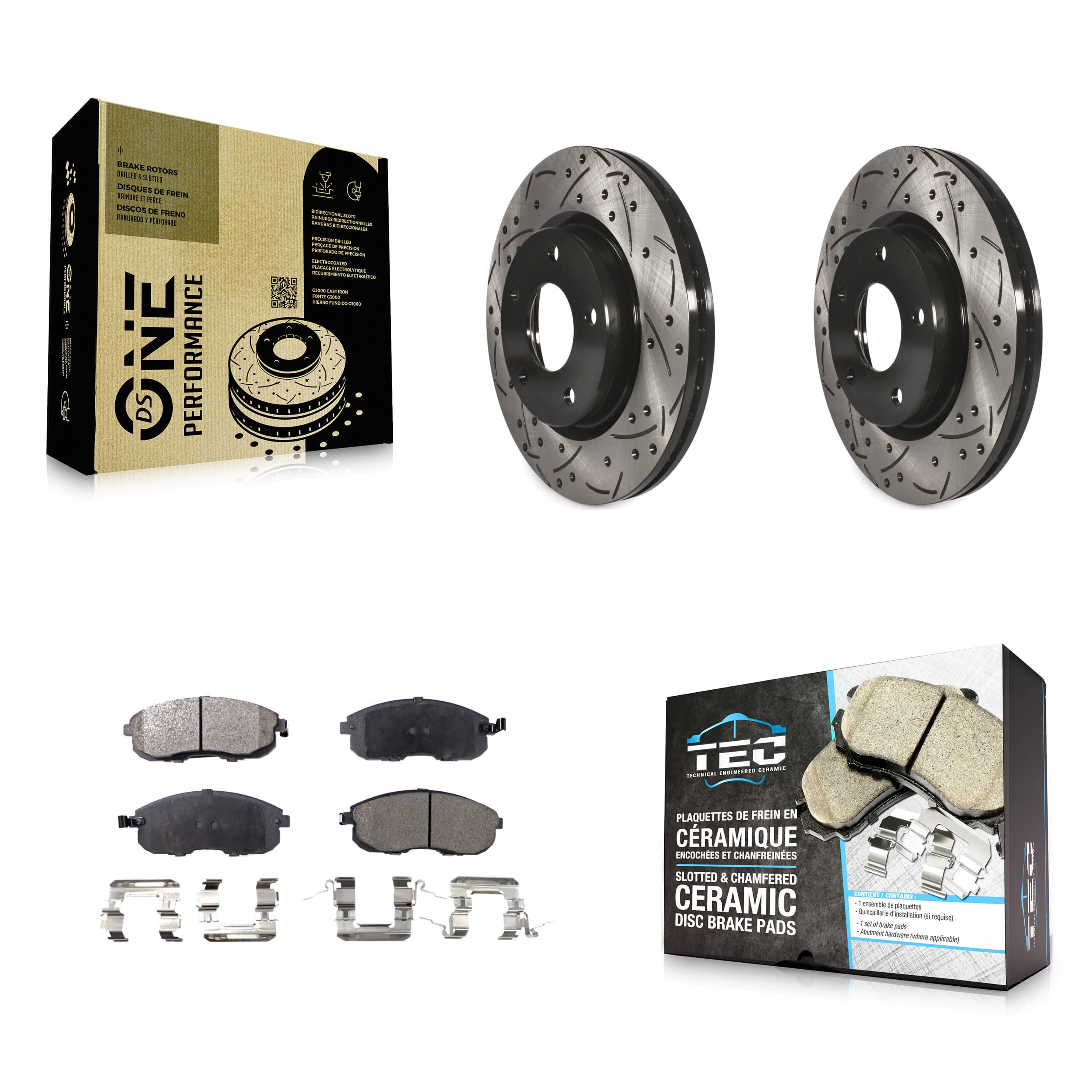 Transit Auto - KDT-100177 - Front Disc Brake Kits image 1
