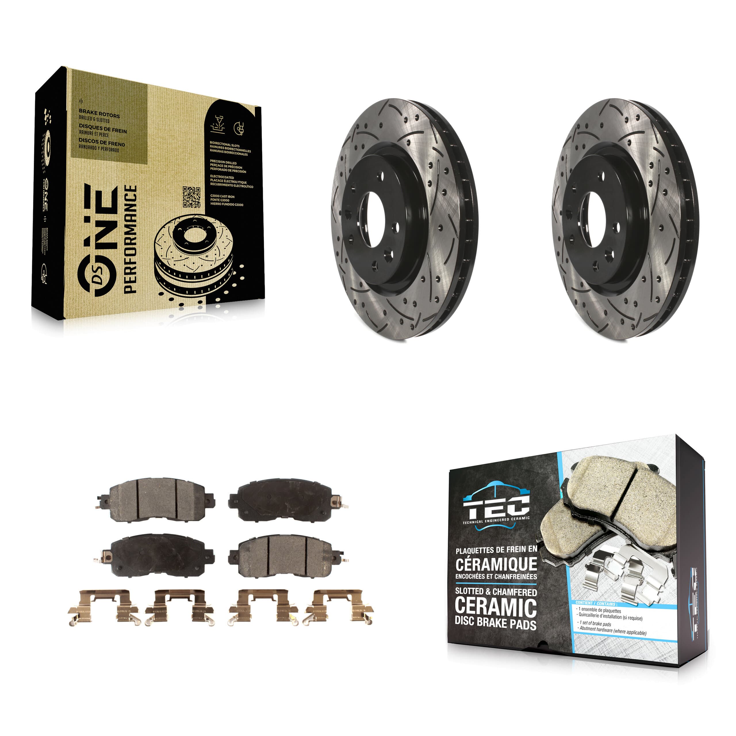 Transit Auto - KDT-100181 - Front Disc Brake Kits image 1