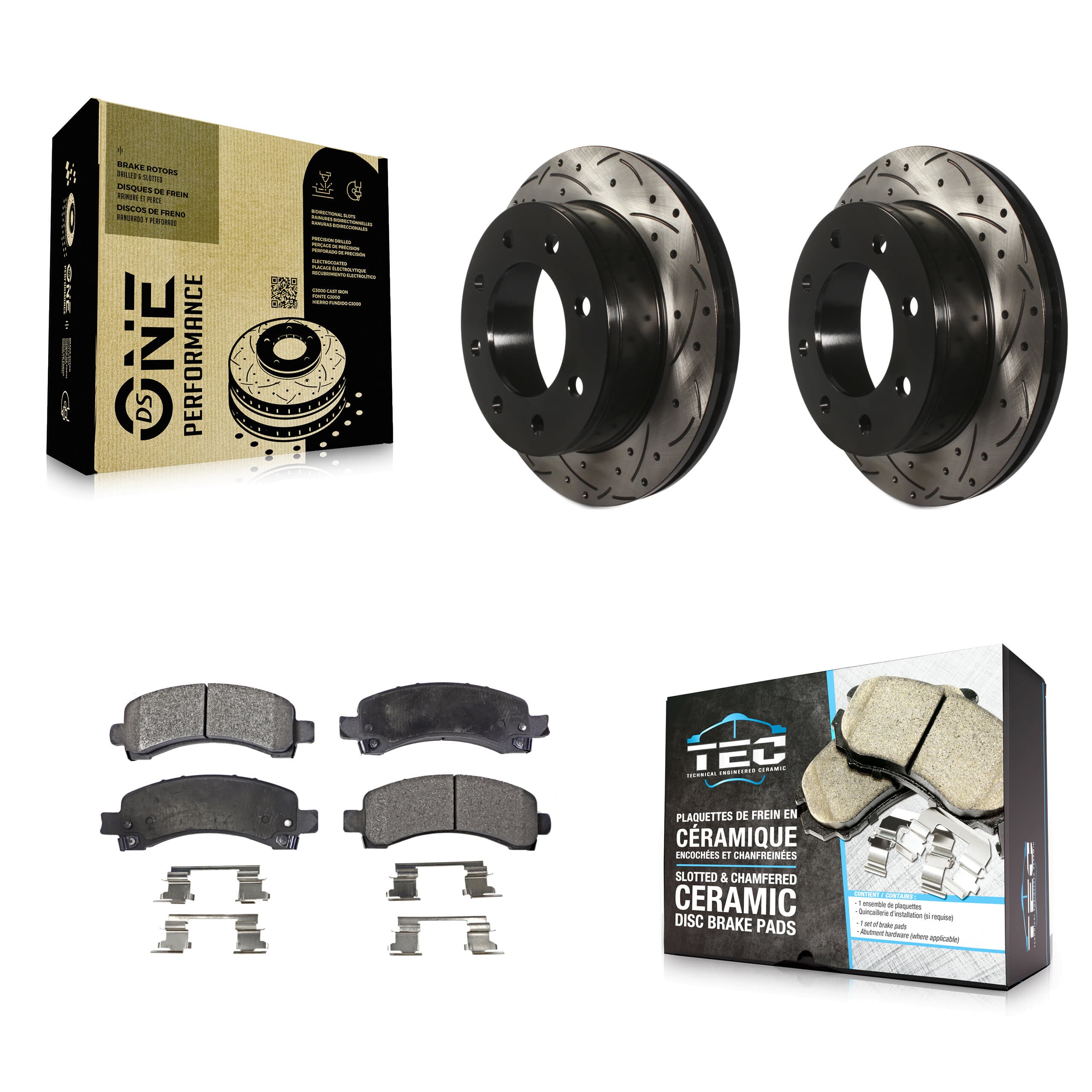 Transit Auto - KDT-100428 - Rear Disc Brake Kits image 1