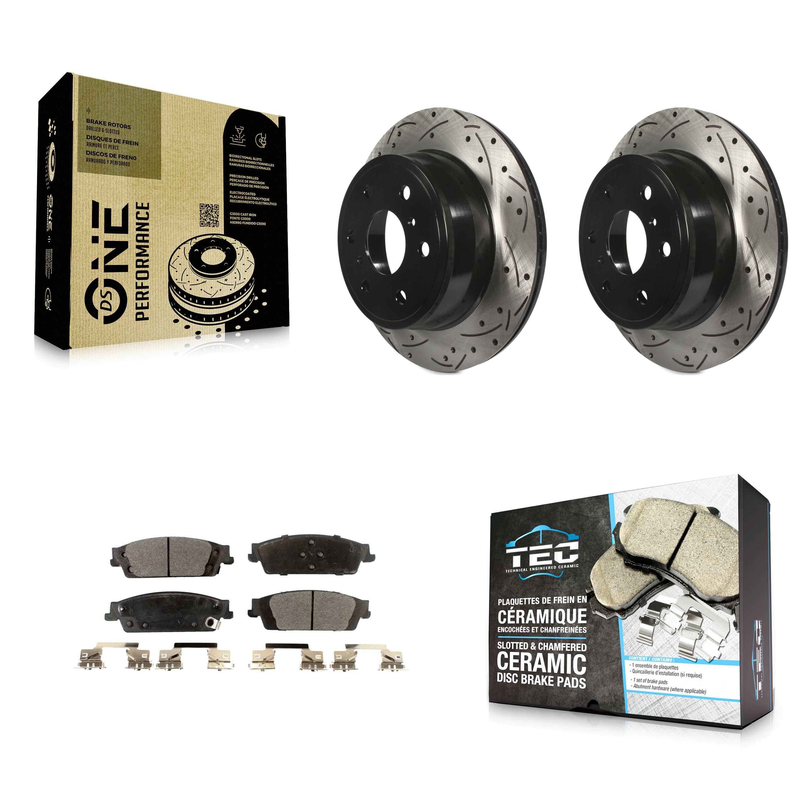 Transit Auto - KDT-100430 - Rear Disc Brake Kits image 1