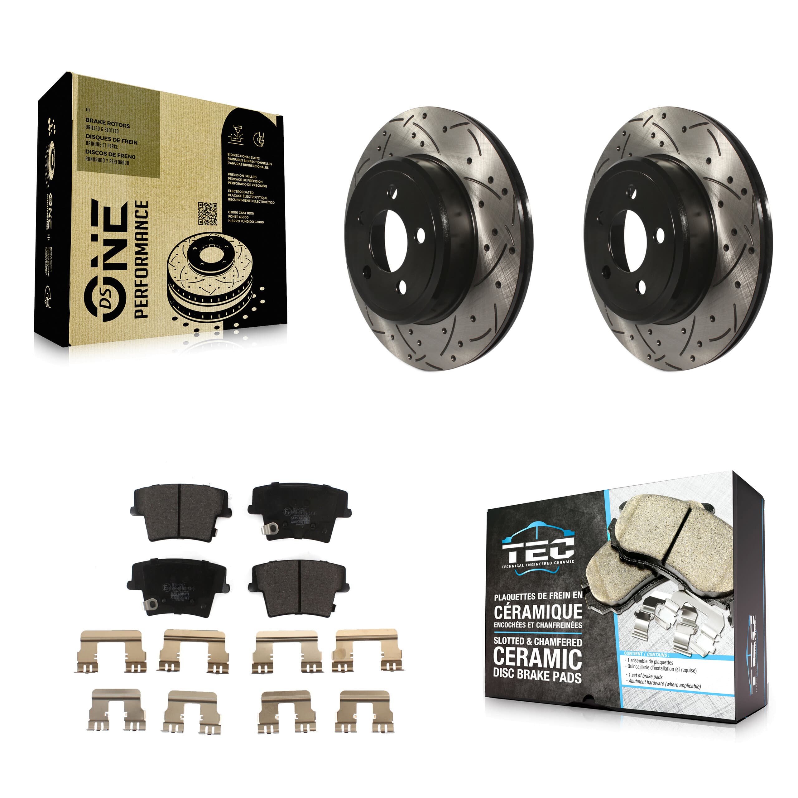 Transit Auto - KDT-100474 - Rear Disc Brake Kits image 1