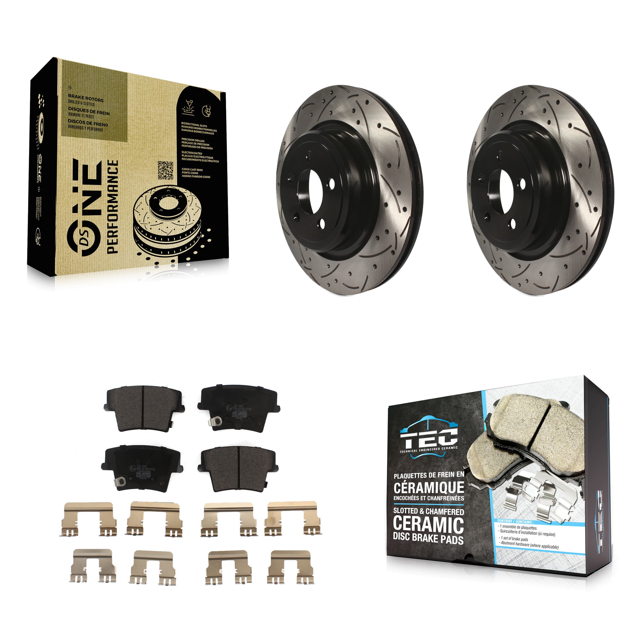 Transit Auto - KDT-100475 - Rear Disc Brake Kits image 1