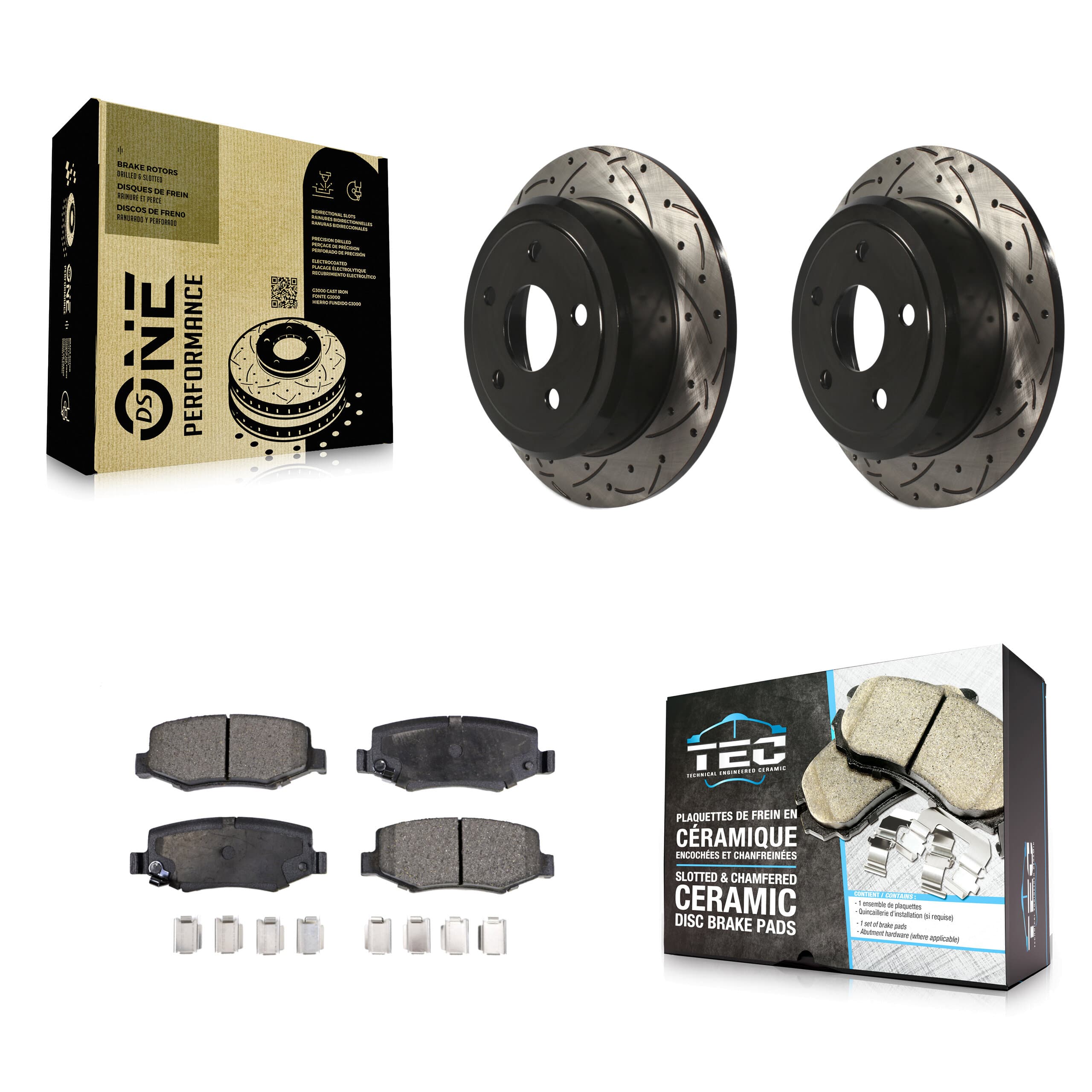 Transit Auto - KDT-100478 - Rear Disc Brake Kits image 1