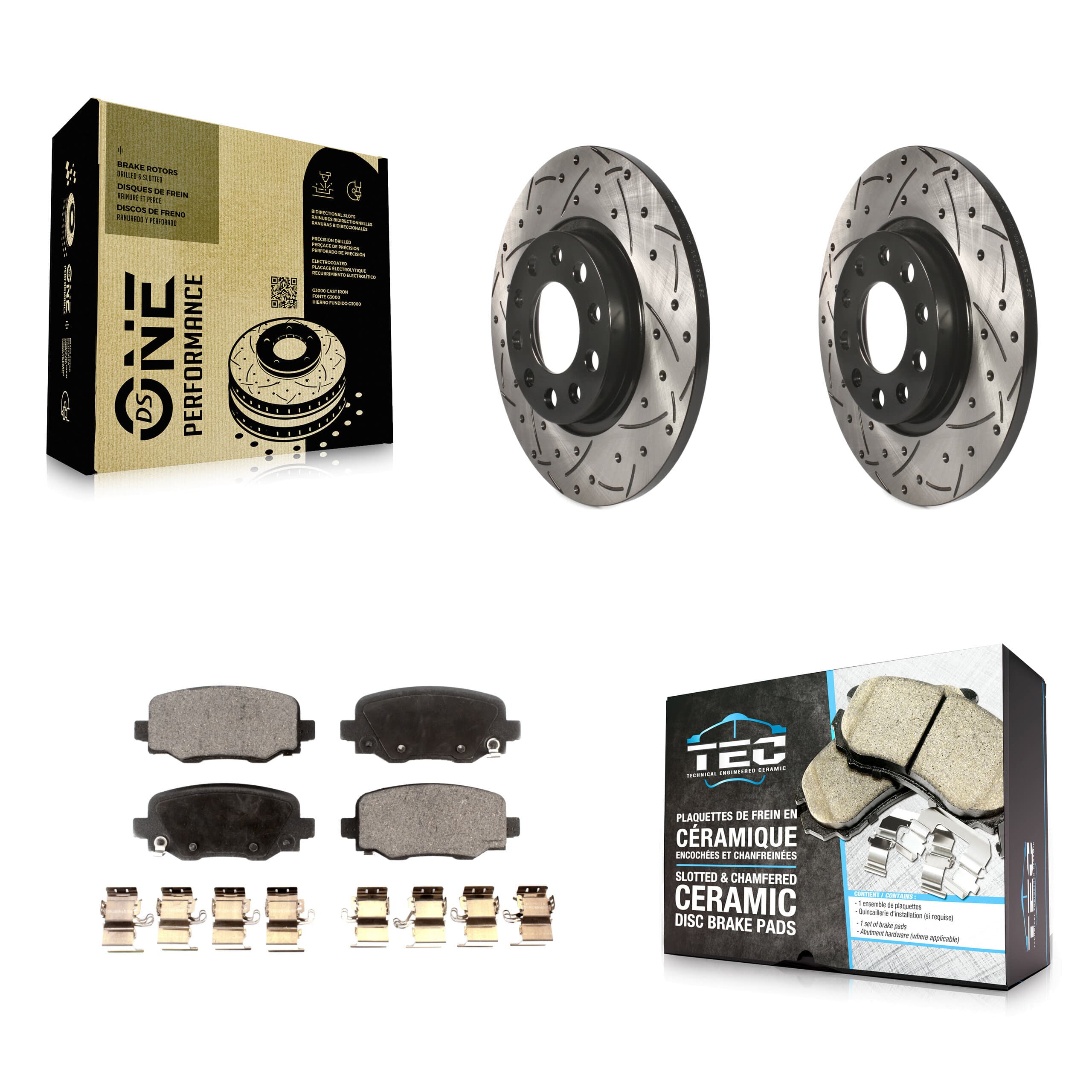 Transit Auto - KDT-100488 - Rear Disc Brake Kits image 1