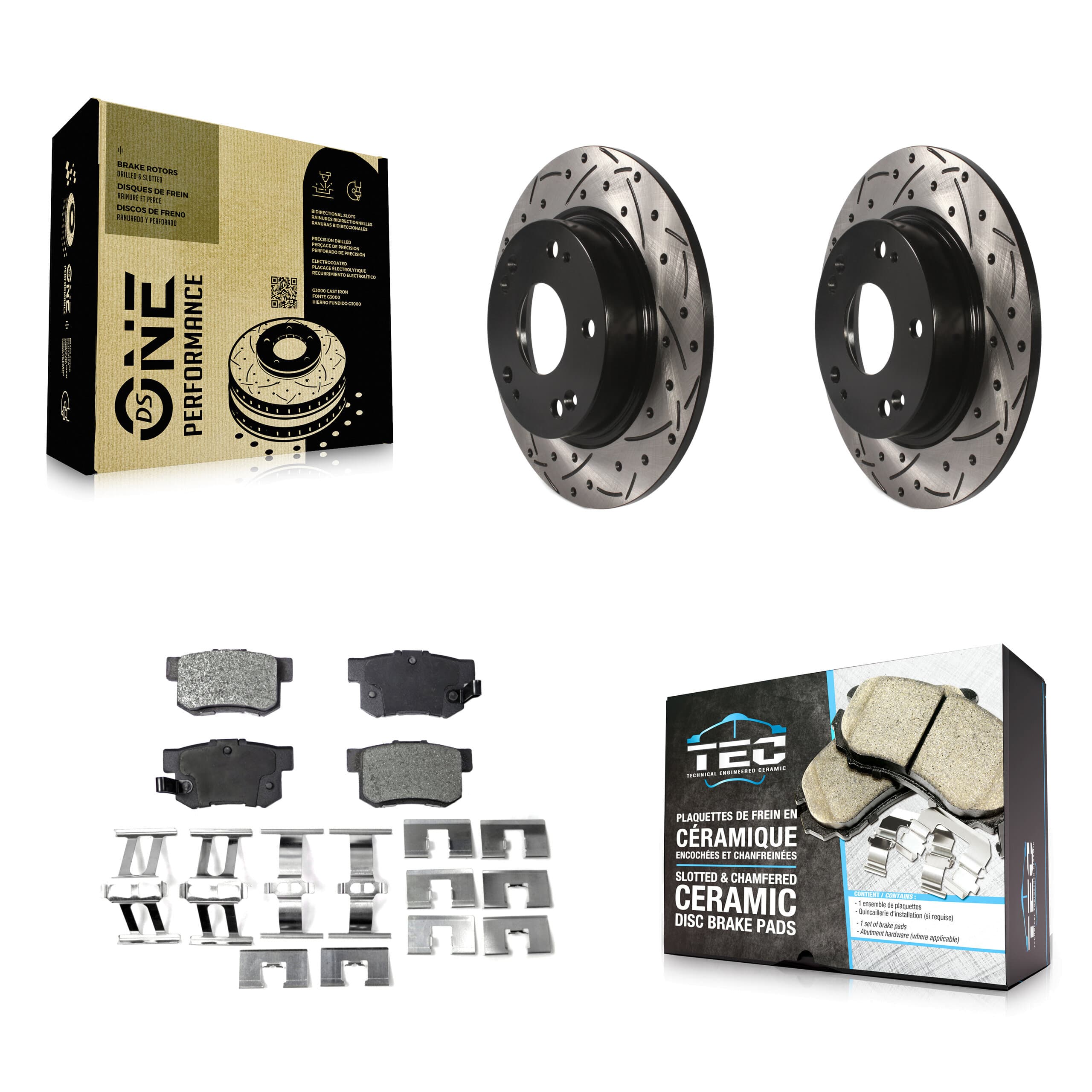 Transit Auto - KDT-100499 - Rear Disc Brake Kits image 1