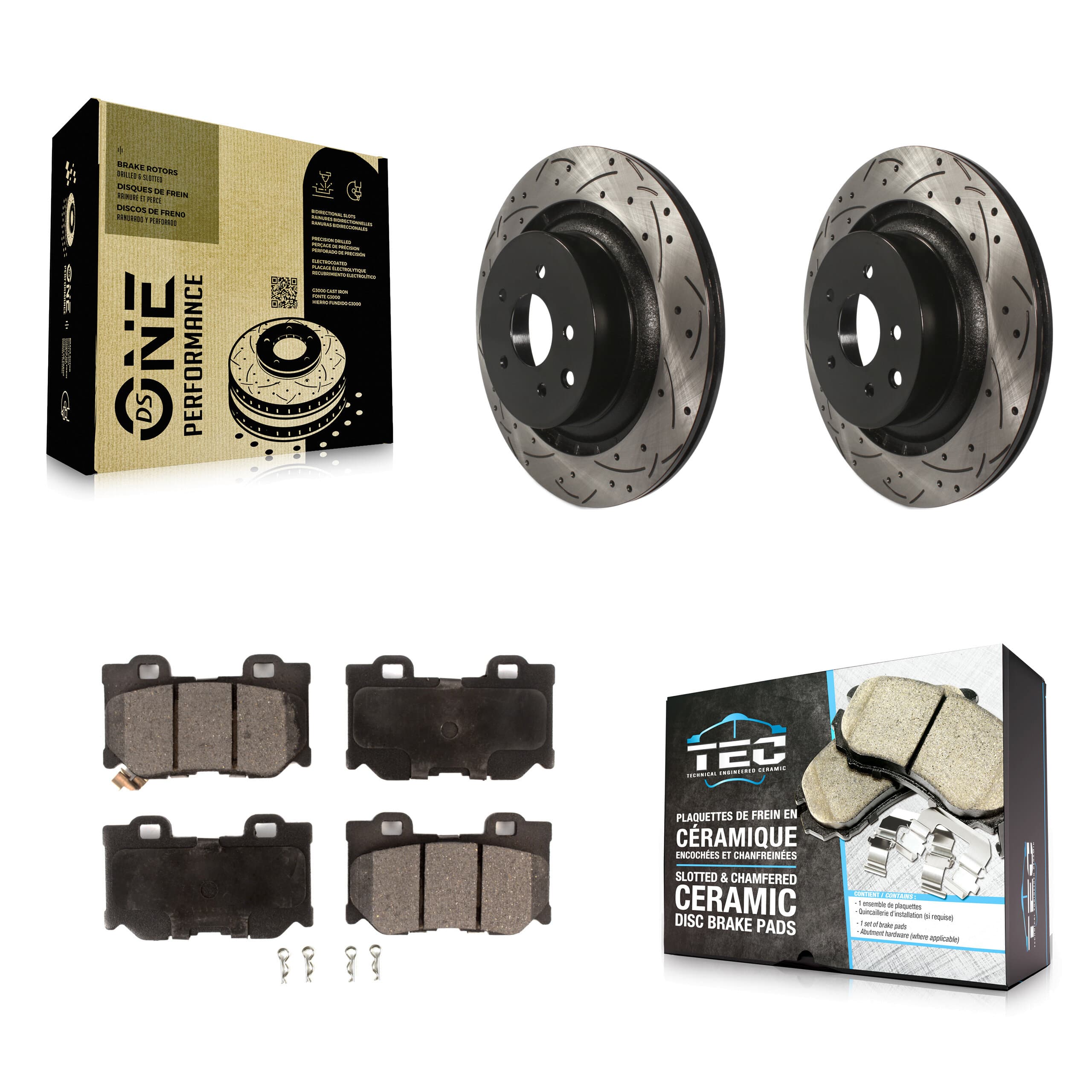 Transit Auto - KDT-100517 - Rear Disc Brake Kits image 1
