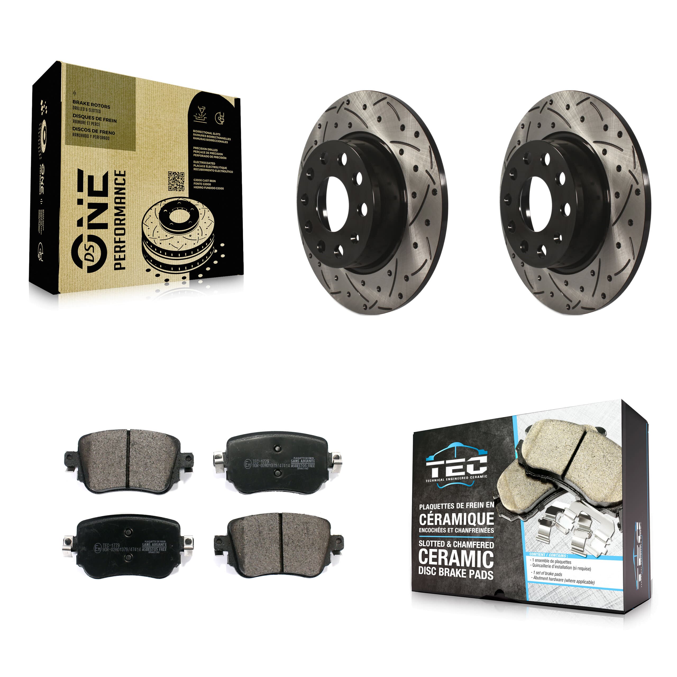 Transit Auto - KDT-100577 - Rear Disc Brake Kits image 1