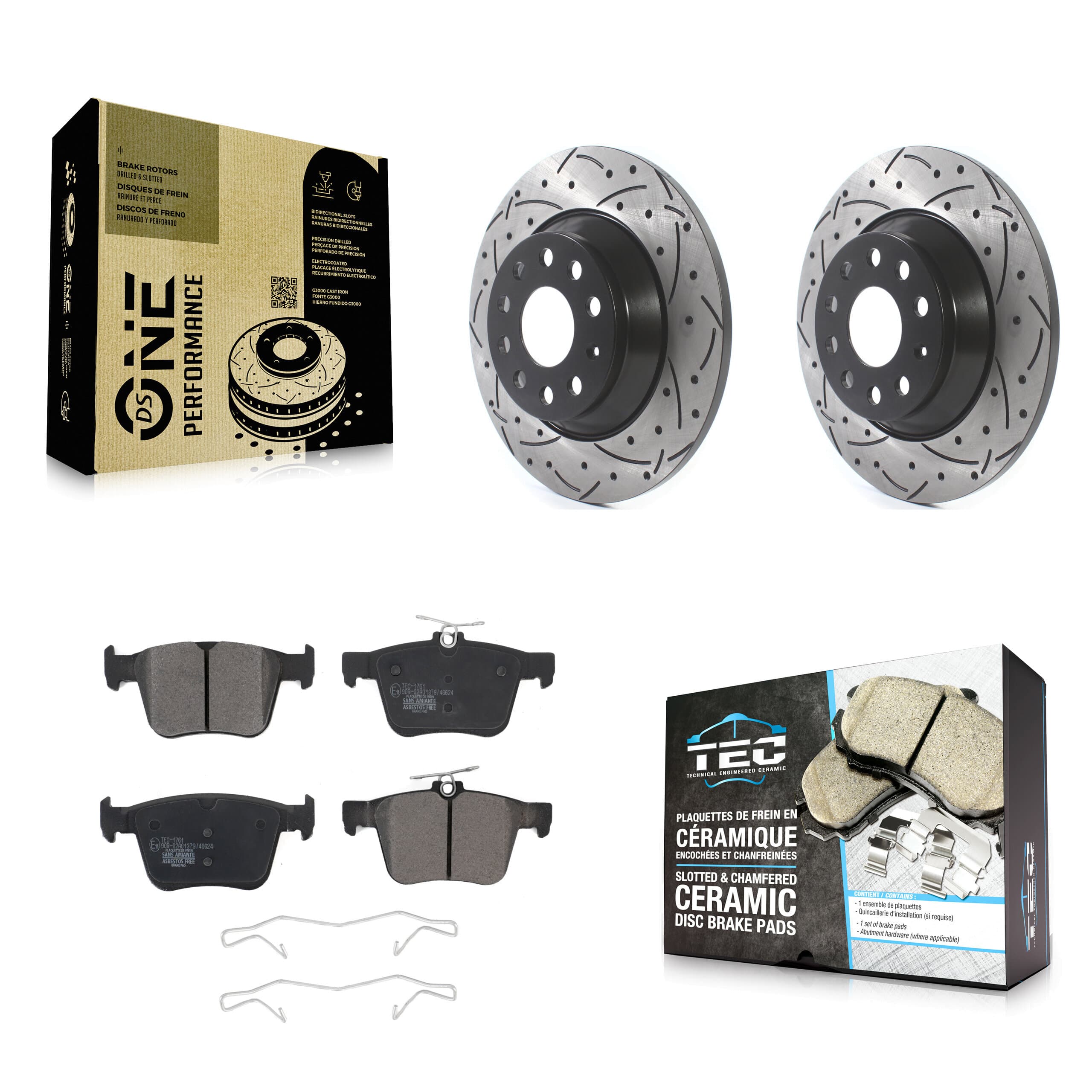 Transit Auto - KDT-100583 - Rear Disc Brake Kits image 1