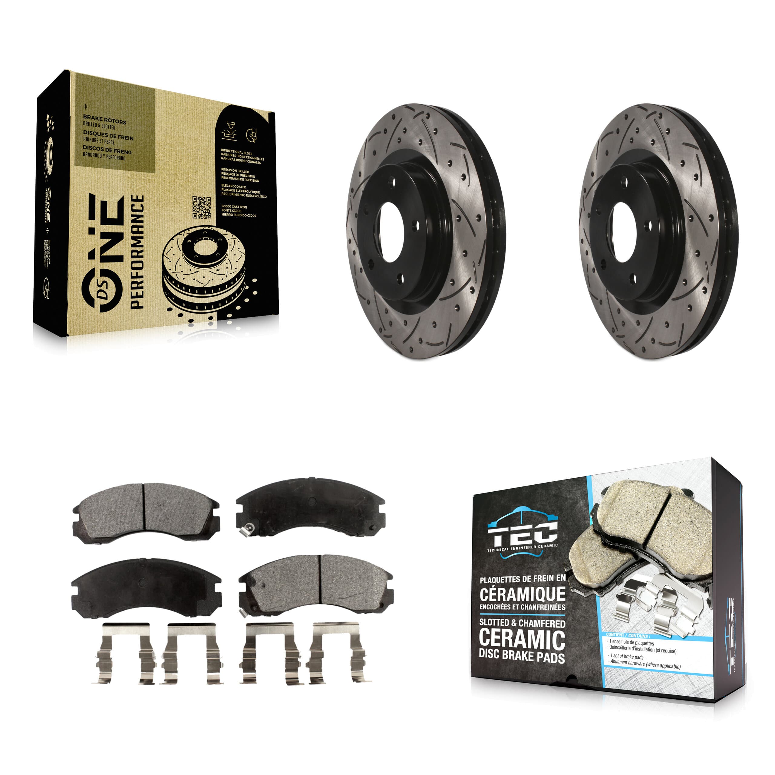 Transit Auto - KDT-100623 - Front Disc Brake Kits image 1