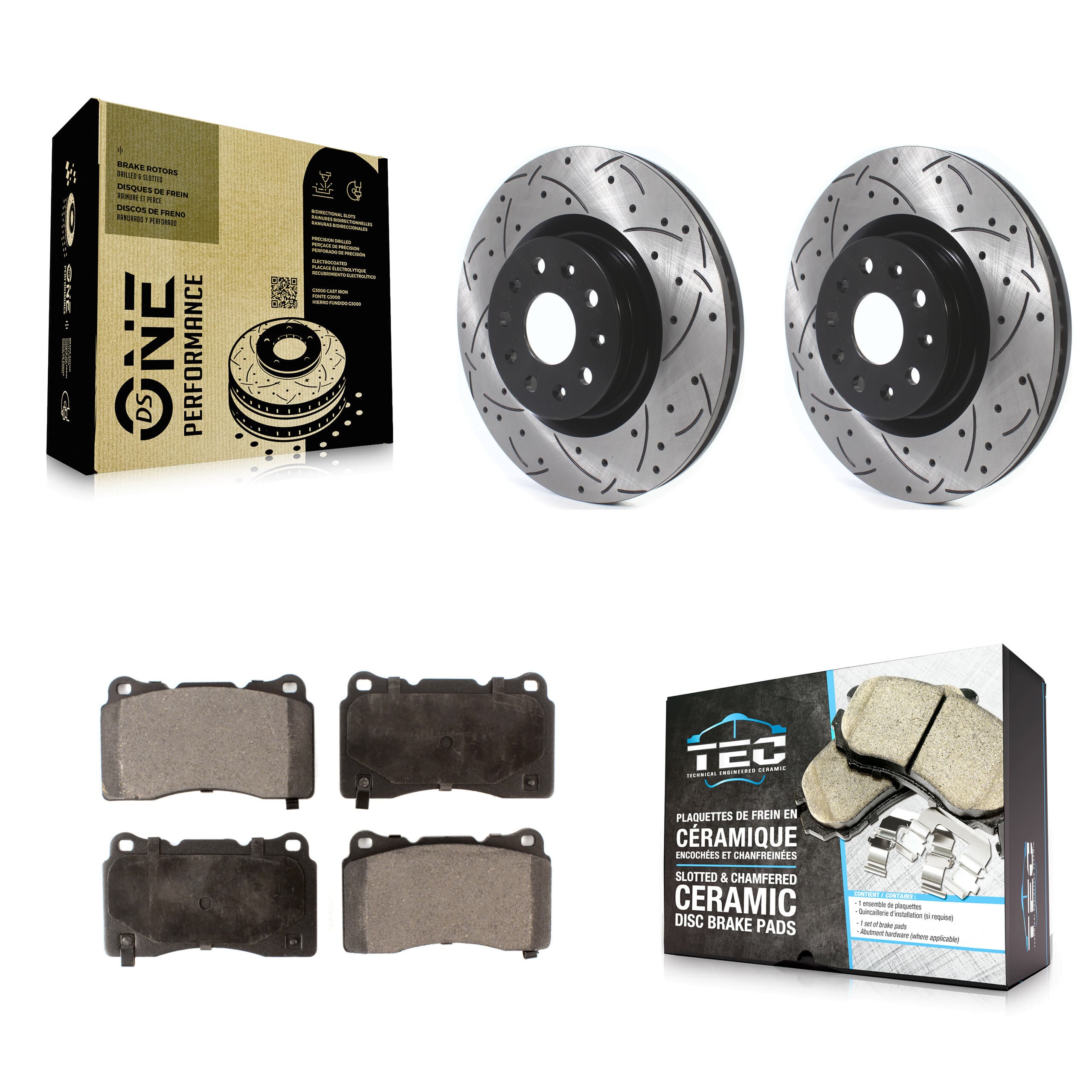 Transit Auto - KDT-100629 - Front Disc Brake Kits image 1
