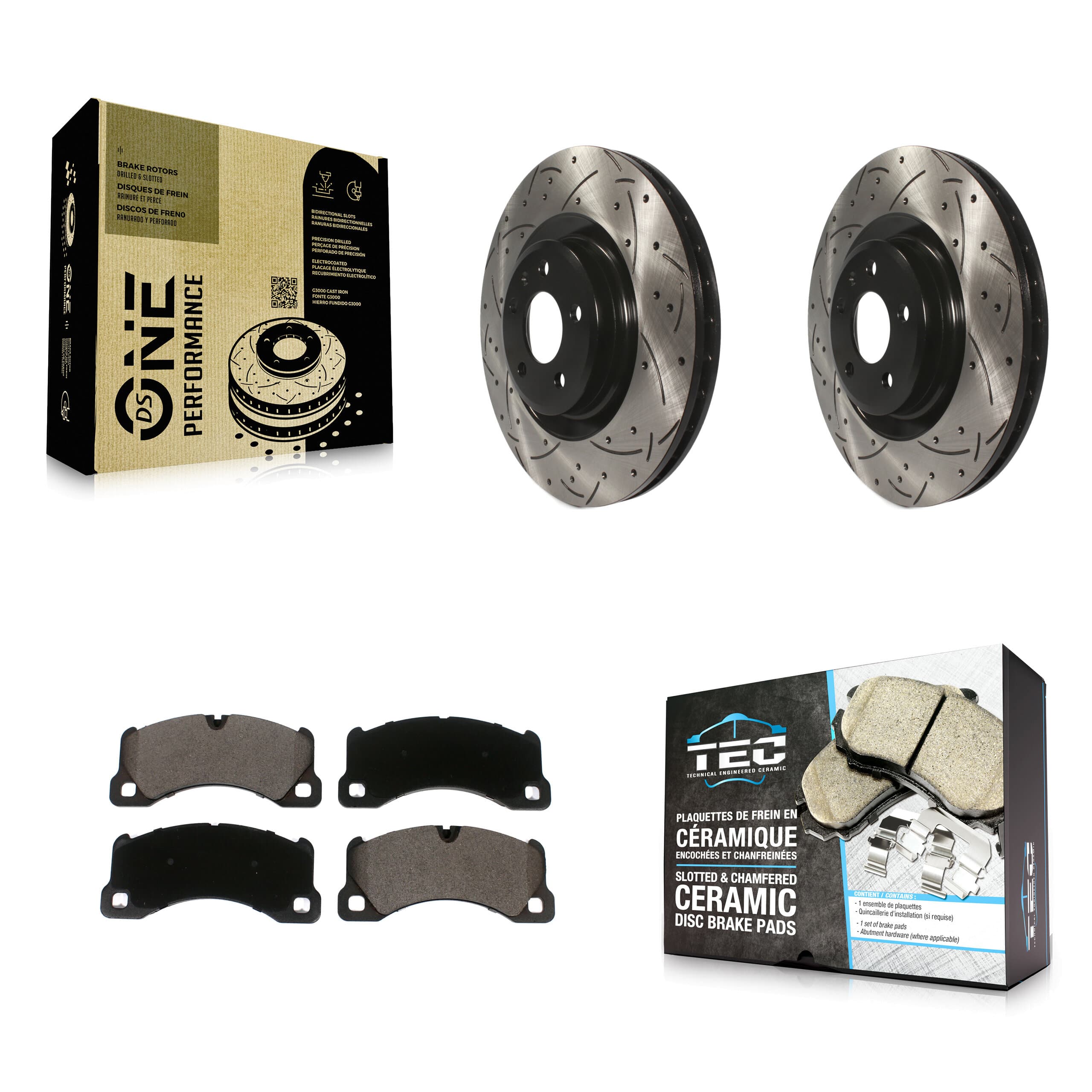 Transit Auto - KDT-100641 - Front Disc Brake Kits image 1