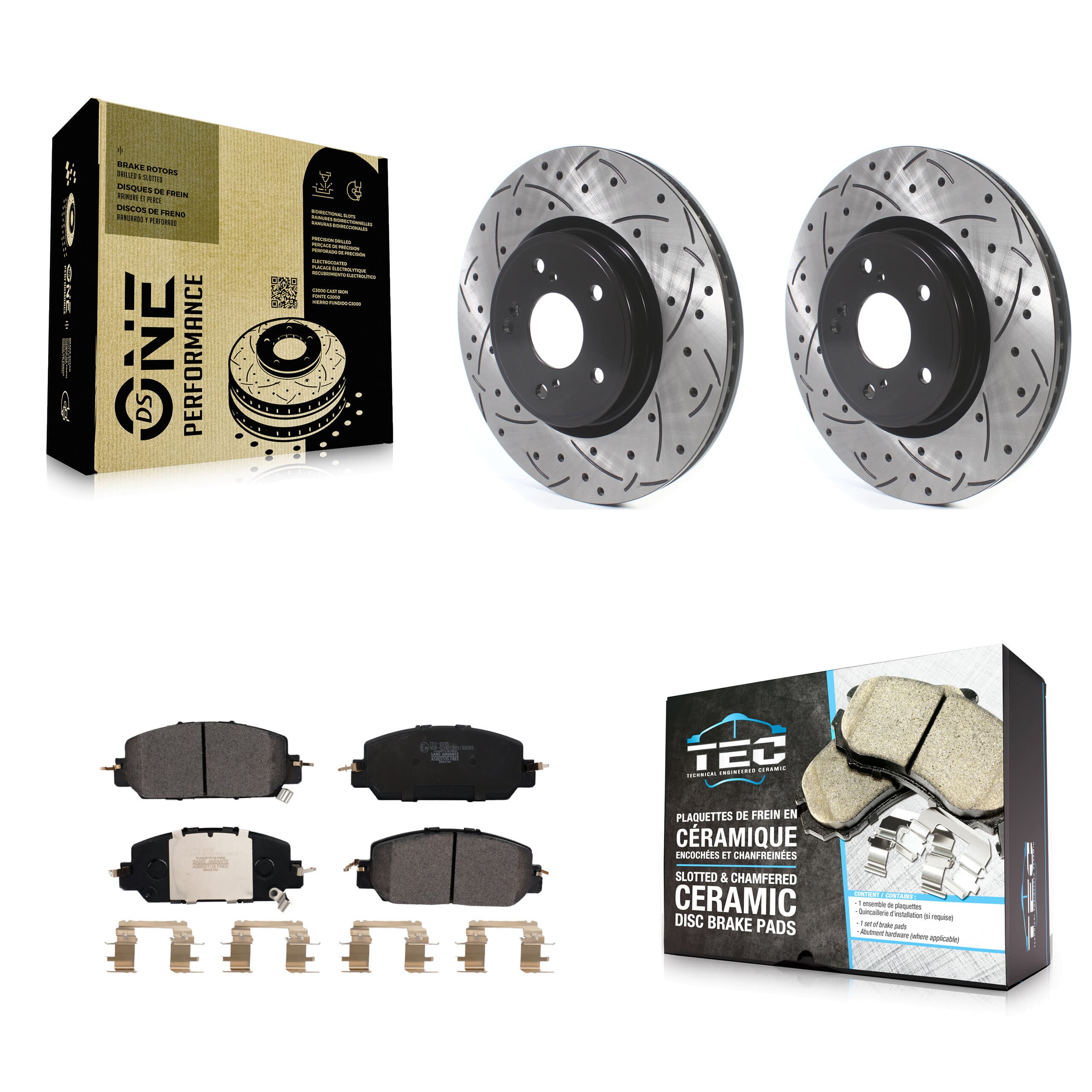 Transit Auto - KDT-100653 - Front Disc Brake Kits image 1