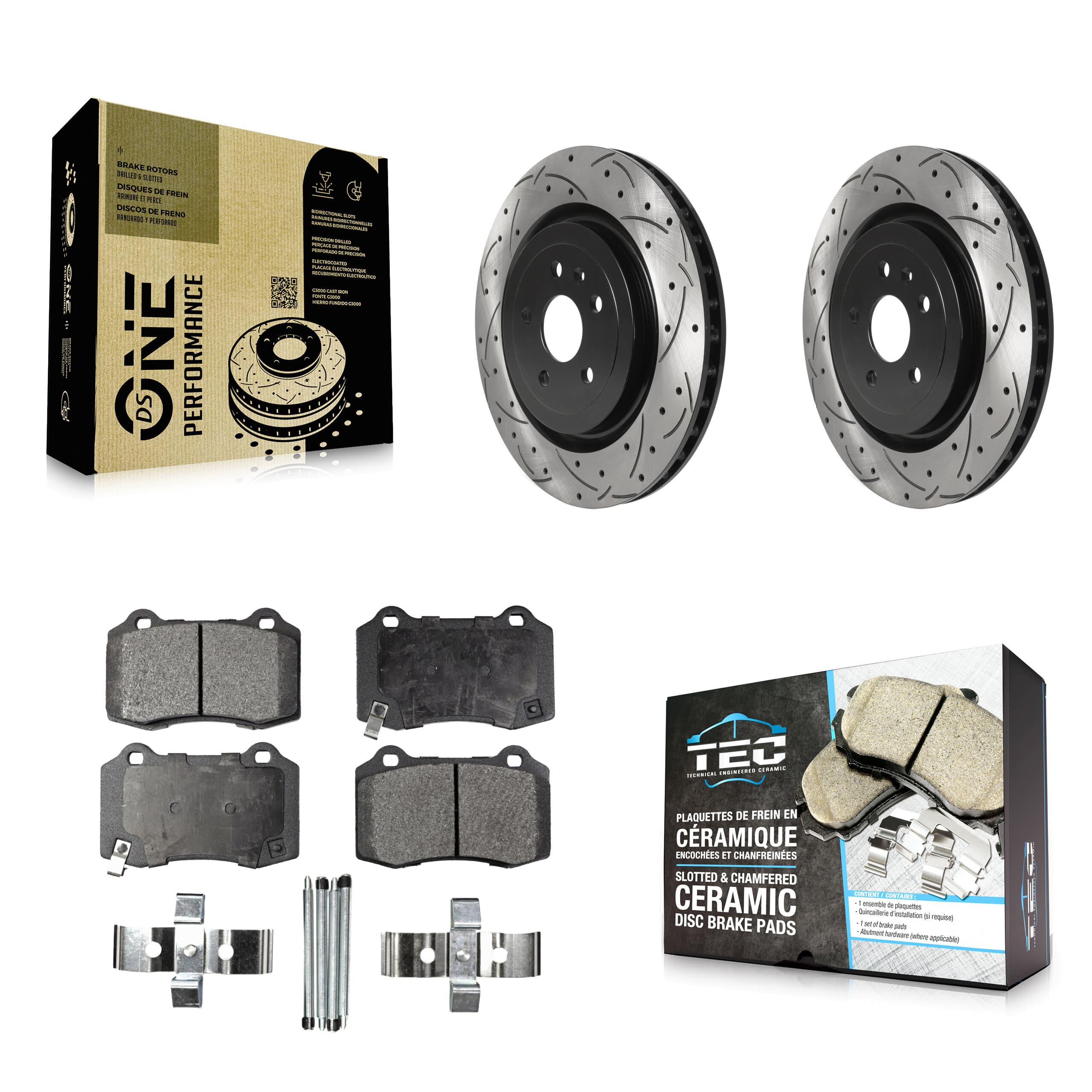 Transit Auto - KDT-100697 - Rear Disc Brake Kits image 1