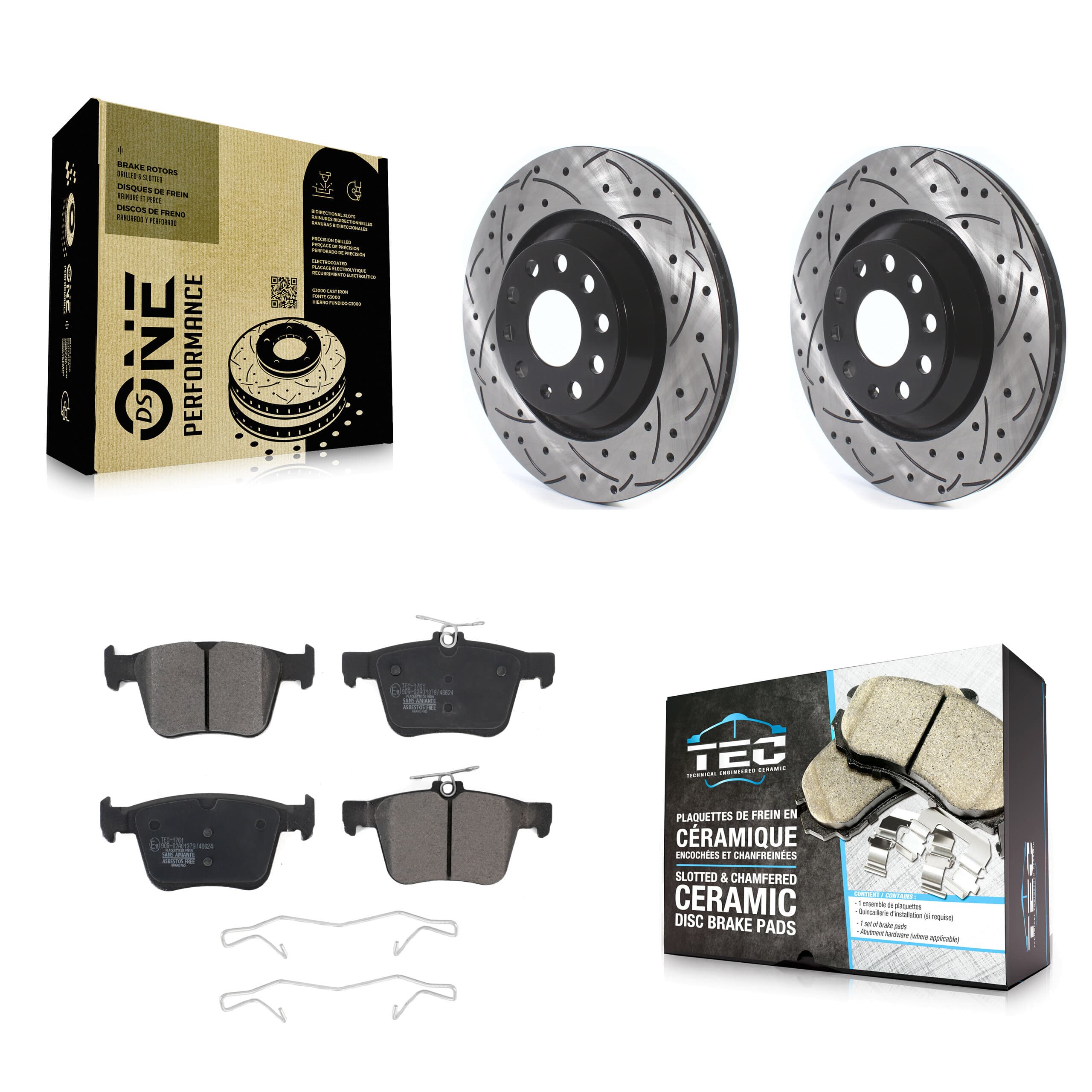 Transit Auto - KDT-100702 - Rear Disc Brake Kits image 1