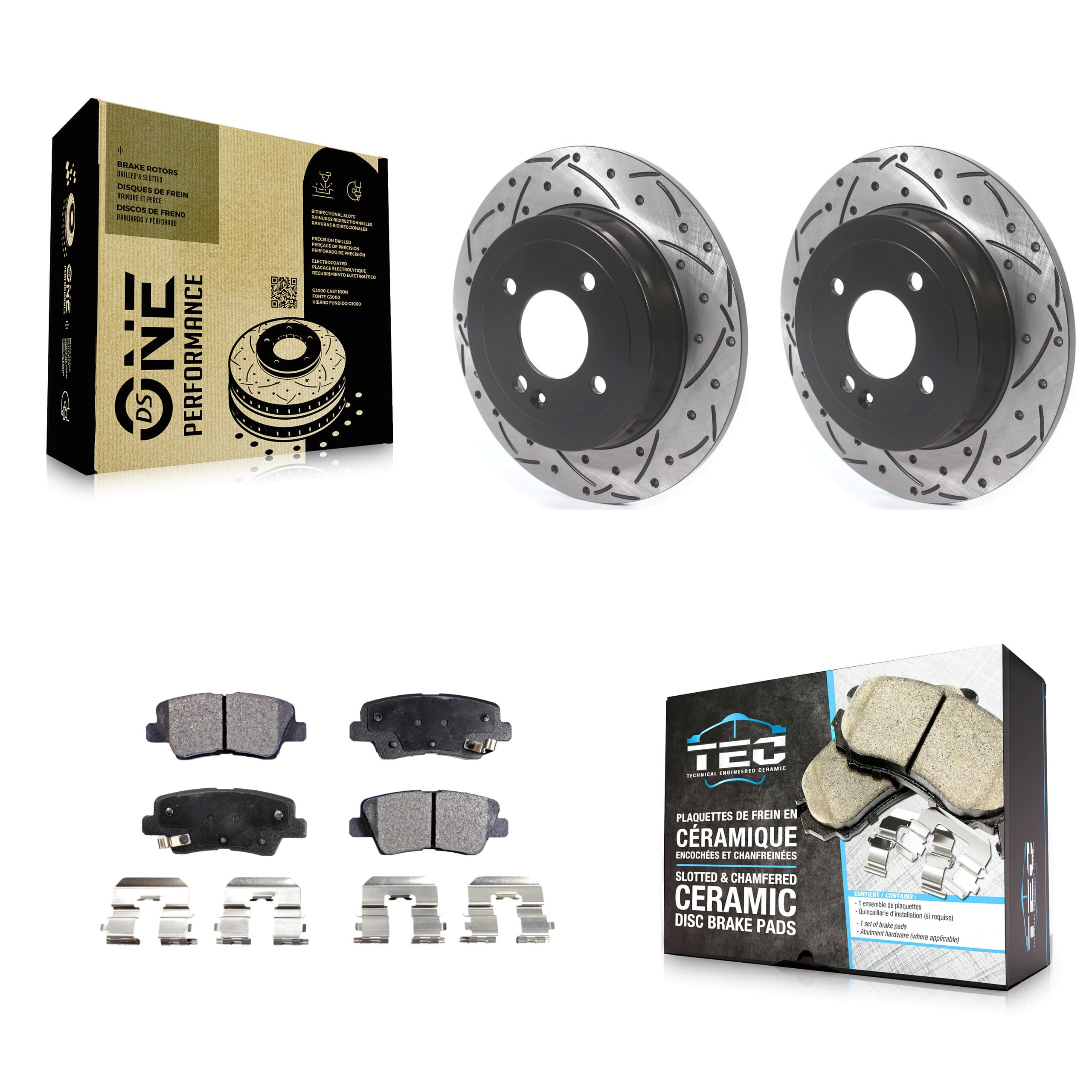 Transit Auto - KDT-100705 - Rear Disc Brake Kits image 1
