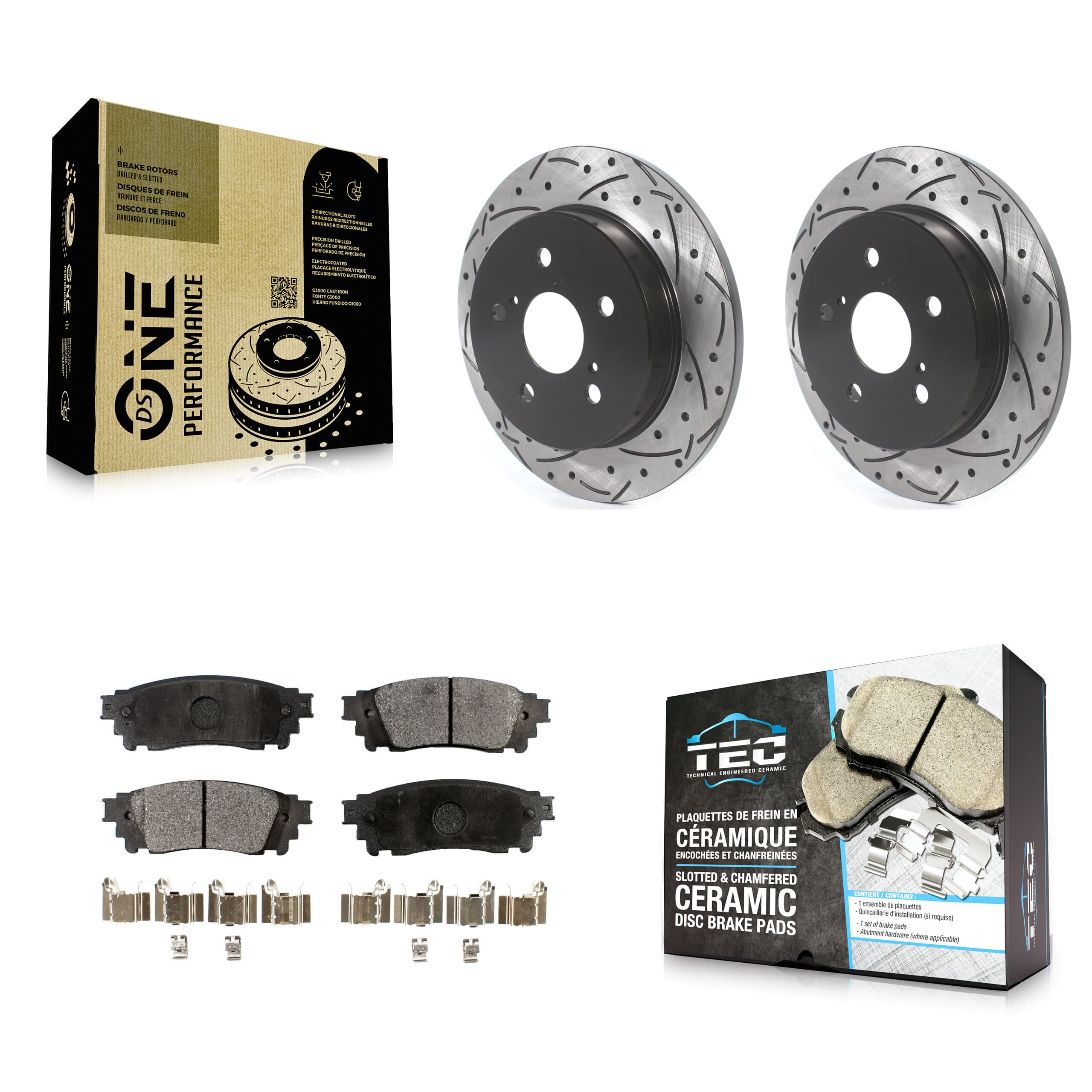 Transit Auto - KDT-100707 - Rear Disc Brake Kits image 1