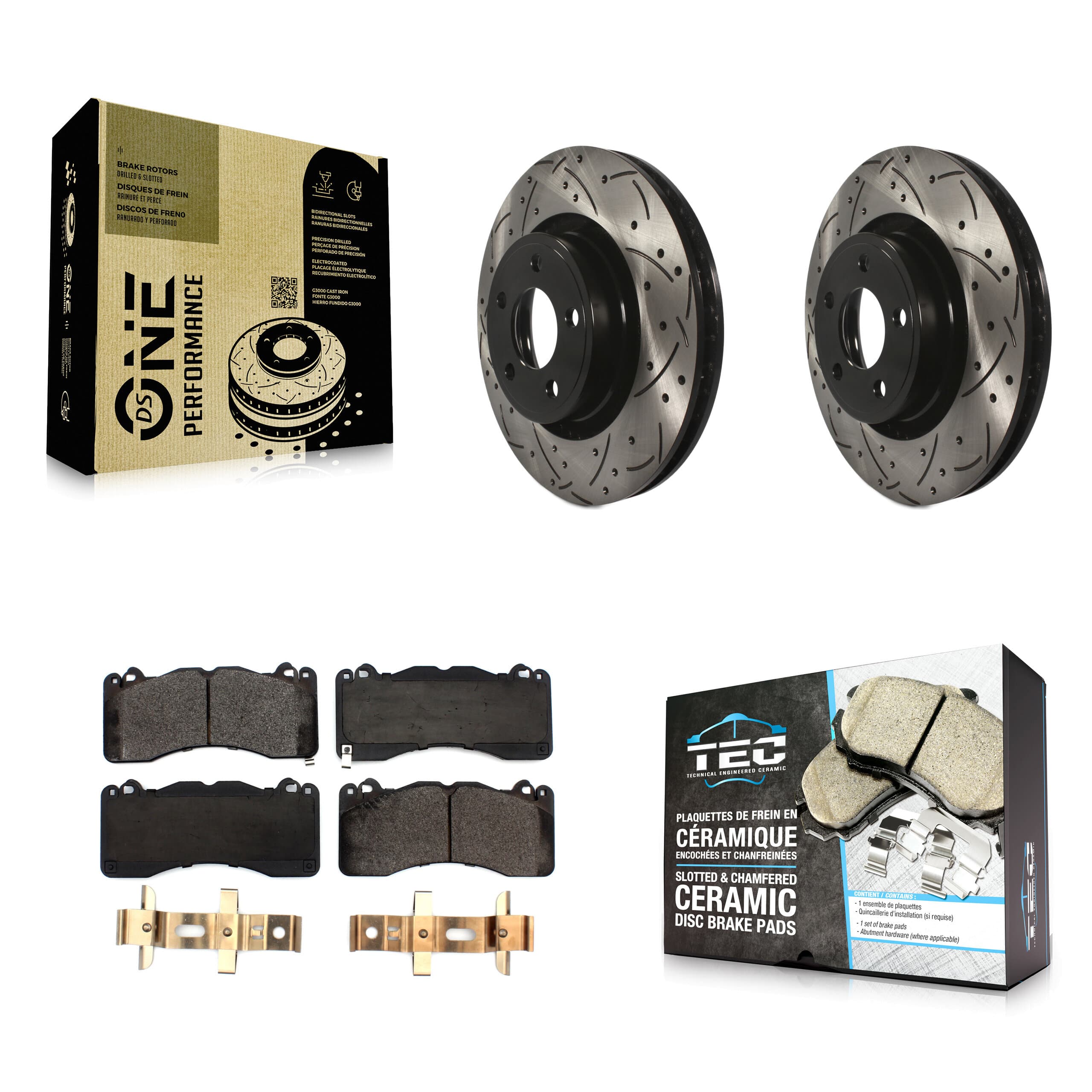 Transit Auto - KDT-100723 - Front Disc Brake Kits image 1