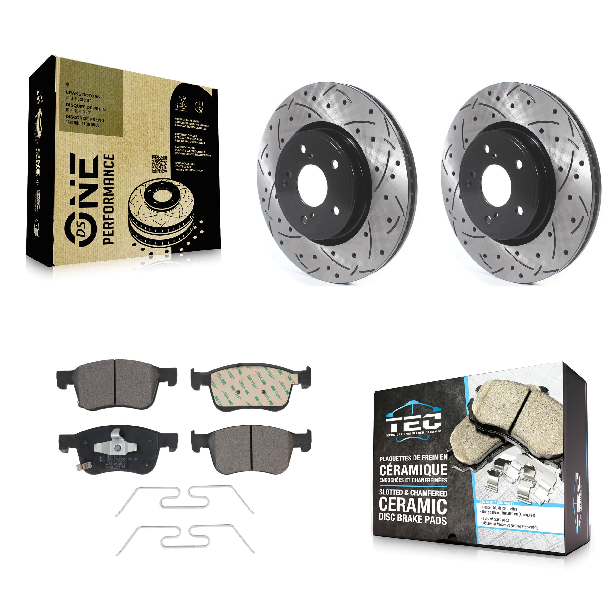 Transit Auto - KDT-100732 - Front Disc Brake Kits image 1