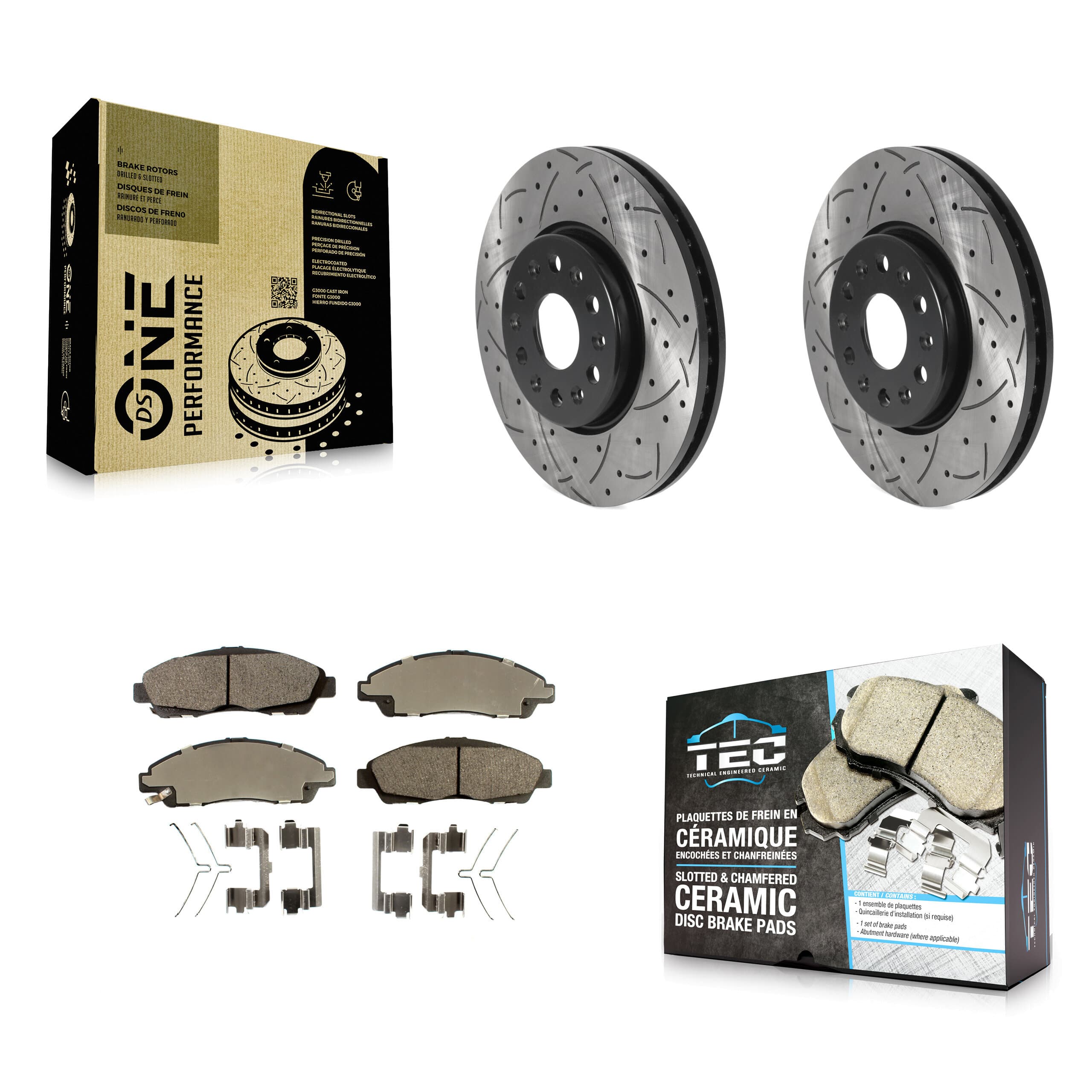 Transit Auto - KDT-100762 - Front Disc Brake Kits image 1