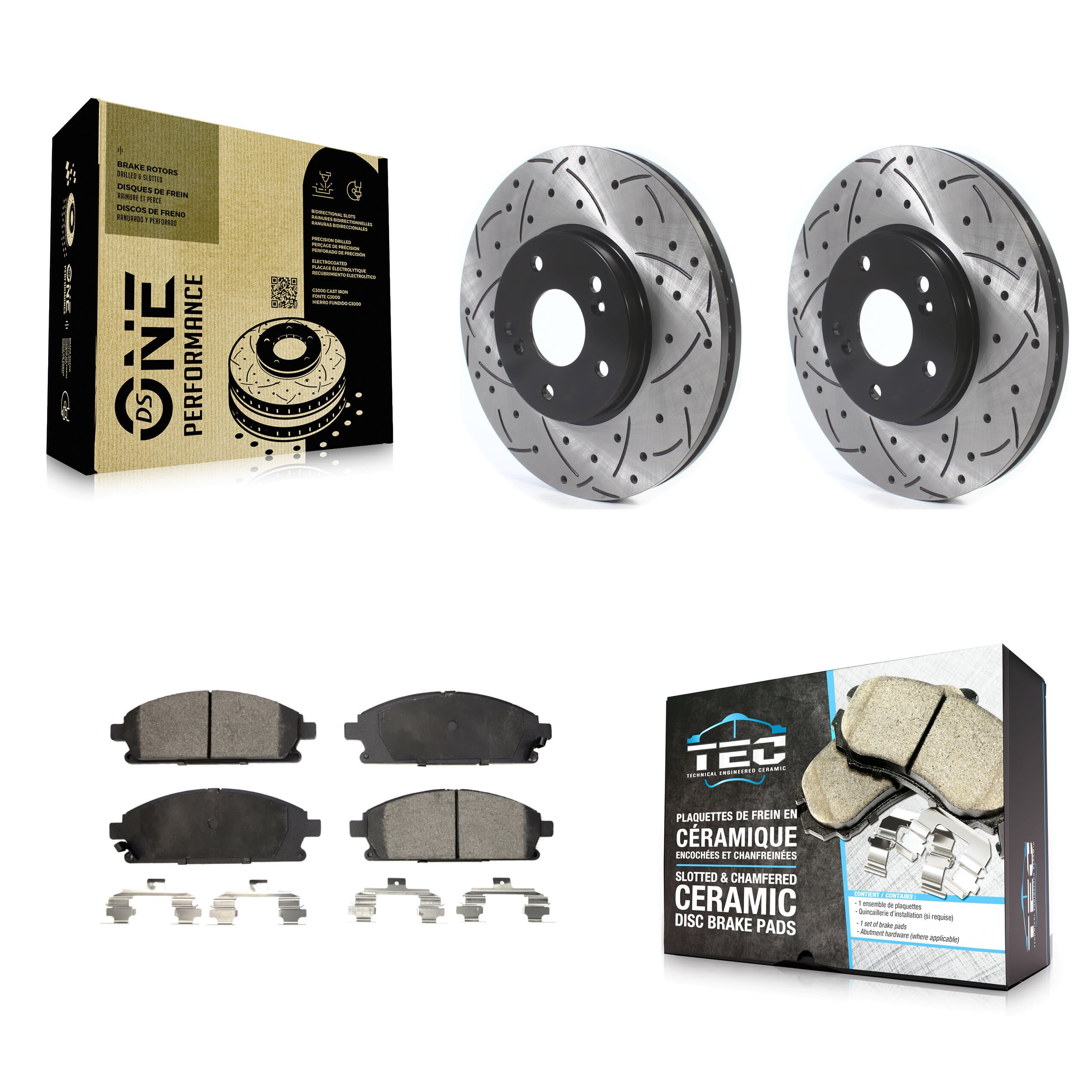 Transit Auto - KDT-100769 - Front Disc Brake Kits image 1