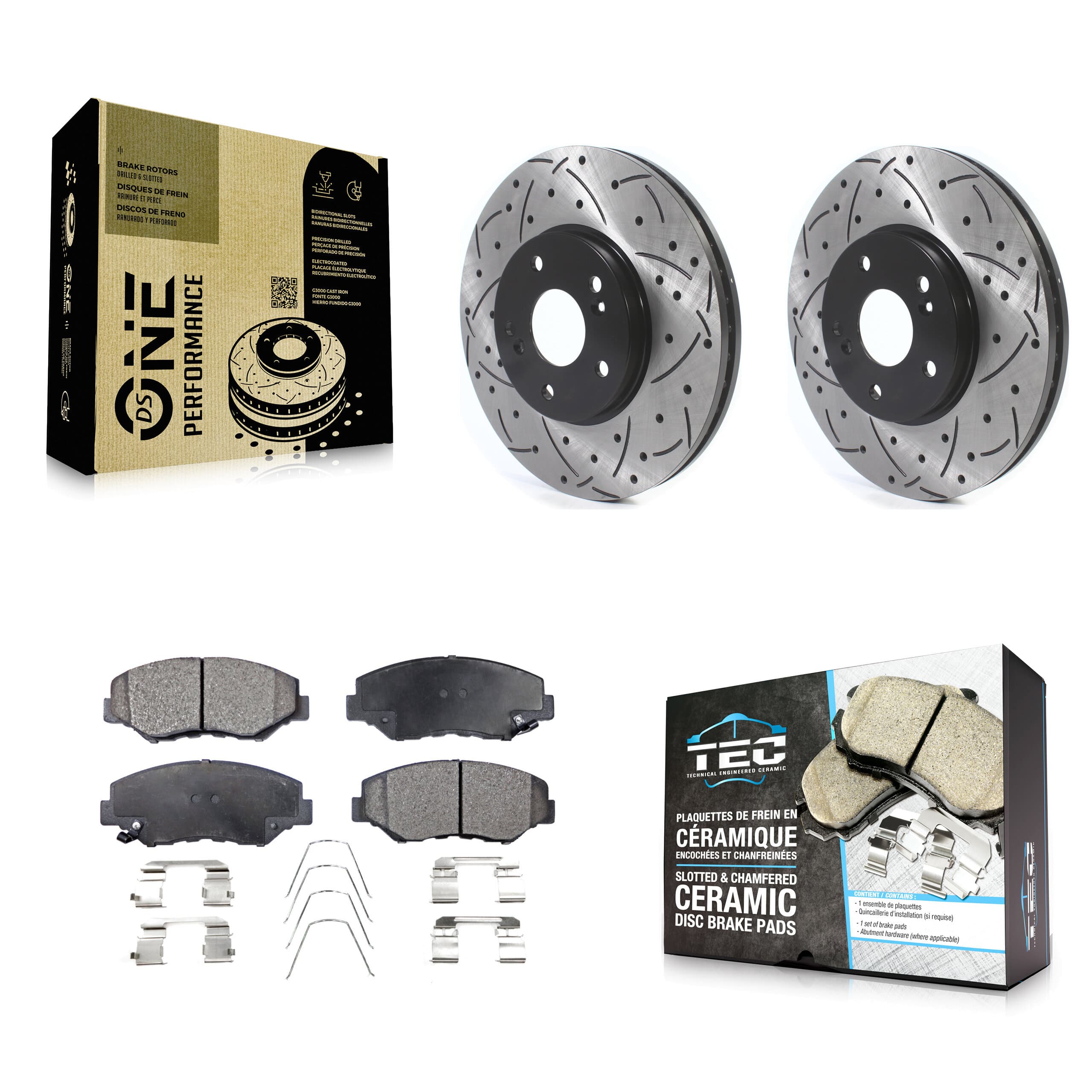 Transit Auto - KDT-100770 - Front Disc Brake Kits image 1