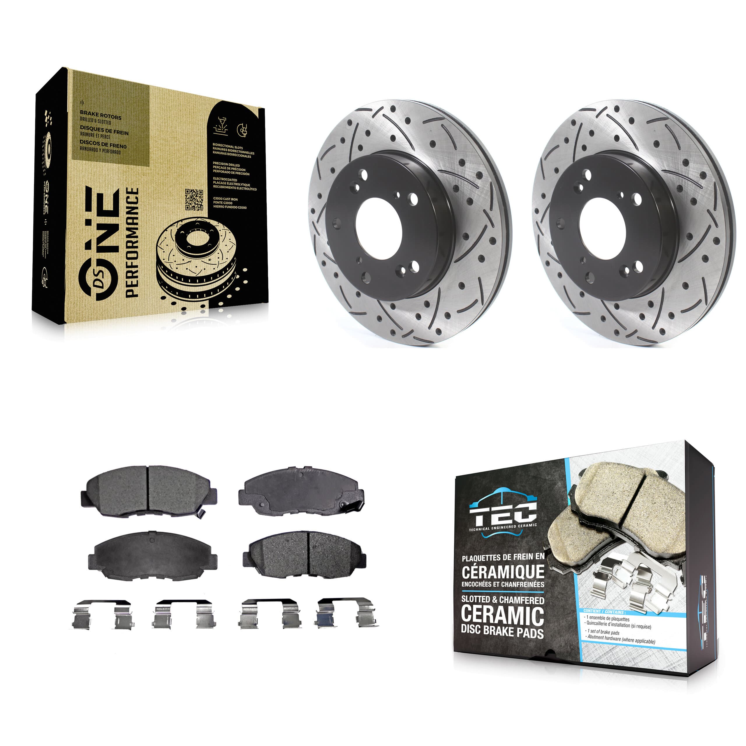 Transit Auto - KDT-100771 - Front Disc Brake Kits image 1