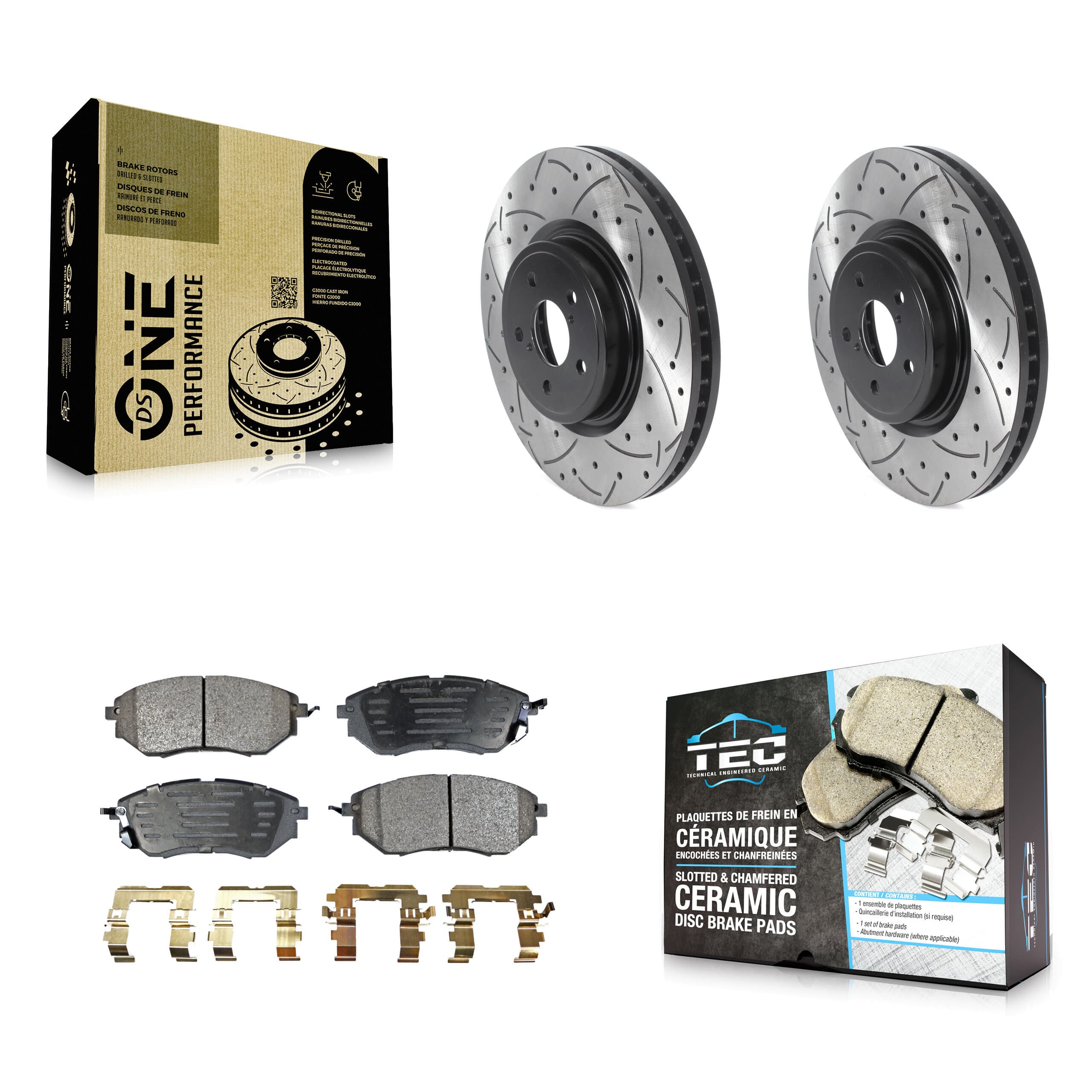 Transit Auto - KDT-100777 - Front Disc Brake Kits image 1