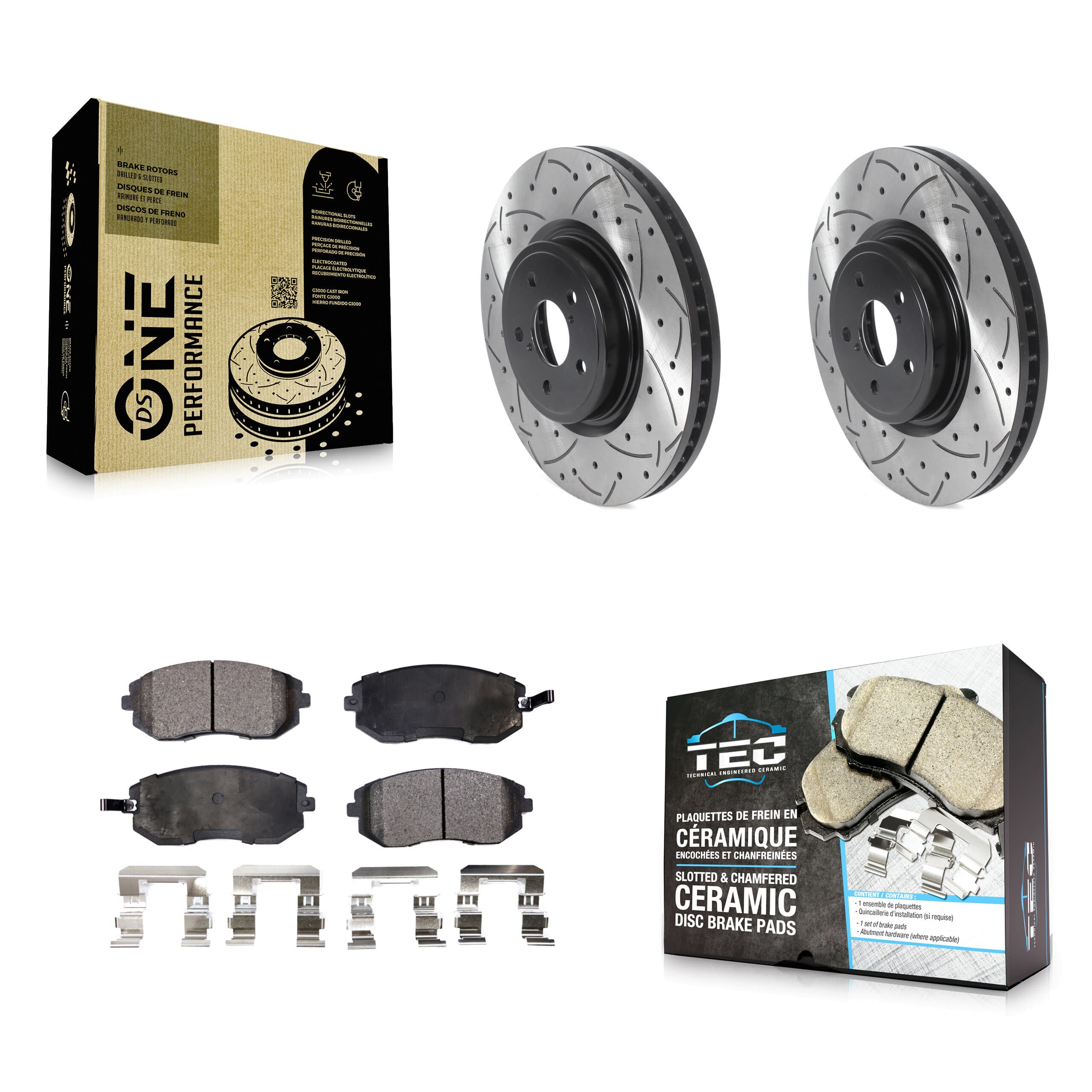 Transit Auto - KDT-100778 - Front Disc Brake Kits image 1
