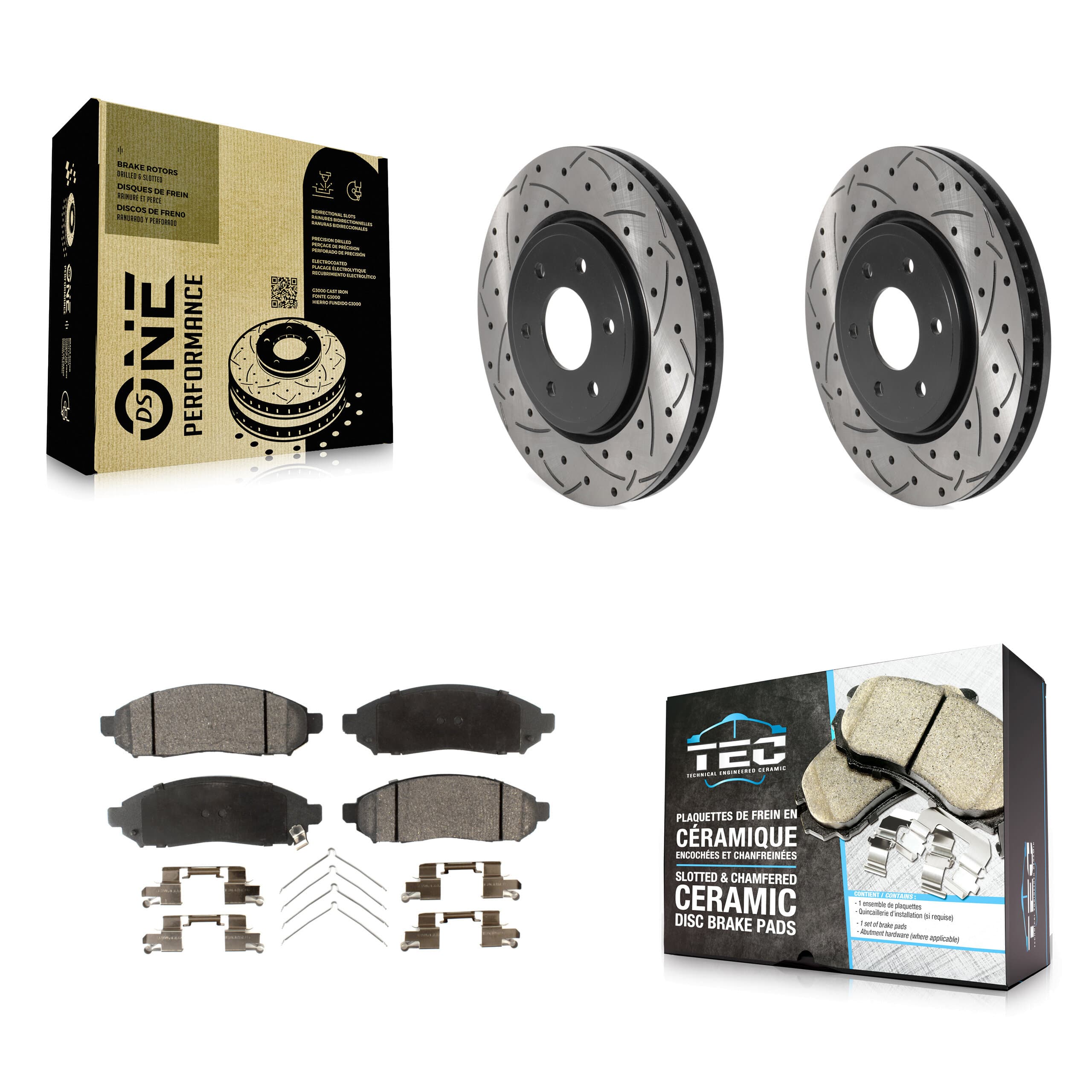 Transit Auto - KDT-100779 - Front Disc Brake Kits image 1