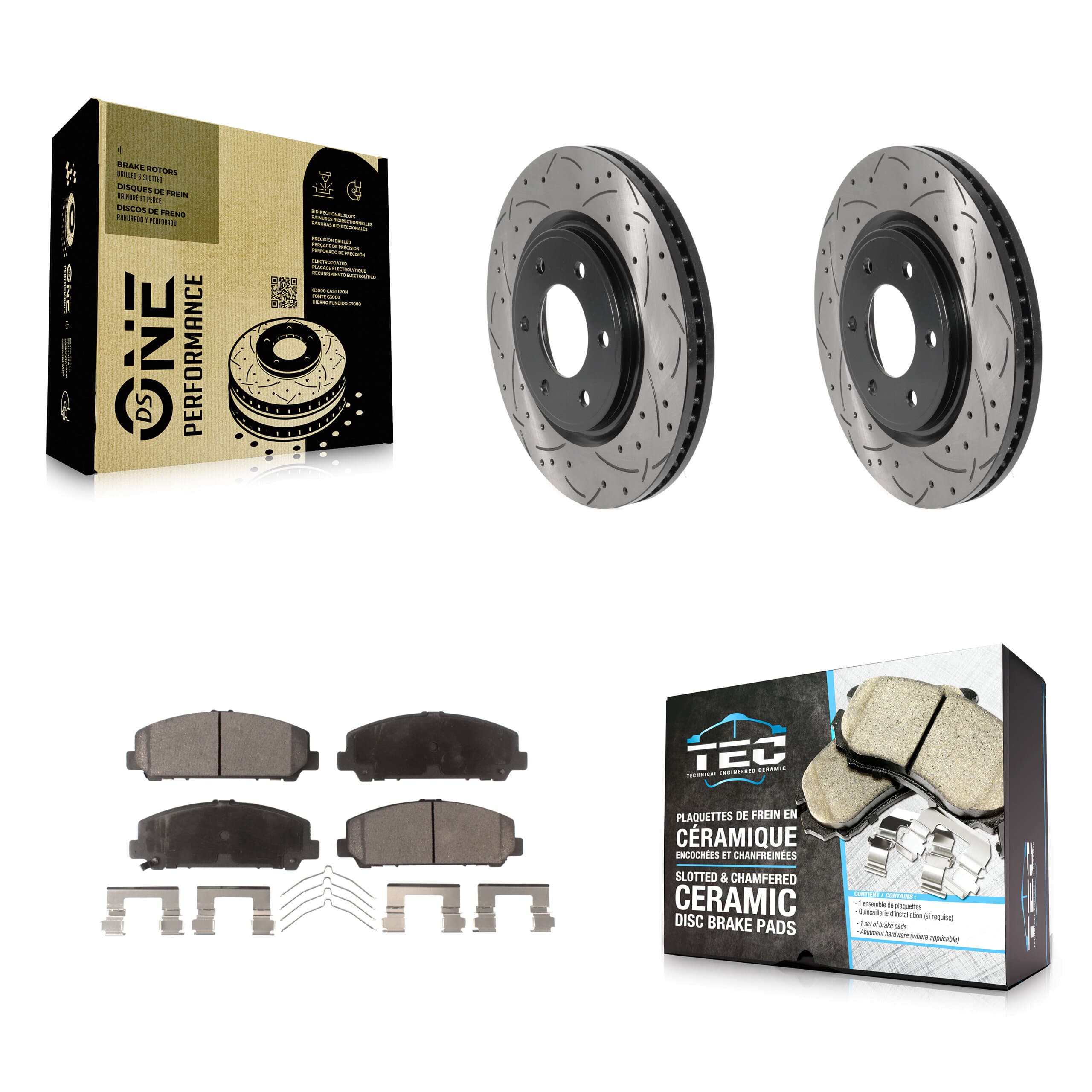 Transit Auto - KDT-100783 - Front Disc Brake Kits image 1