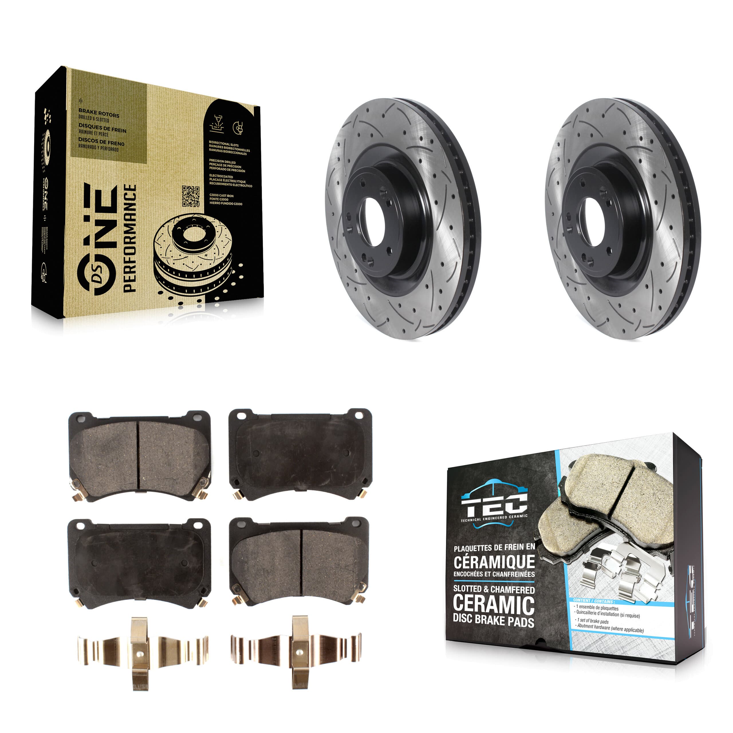 Transit Auto - KDT-100790 - Front Disc Brake Kits image 1