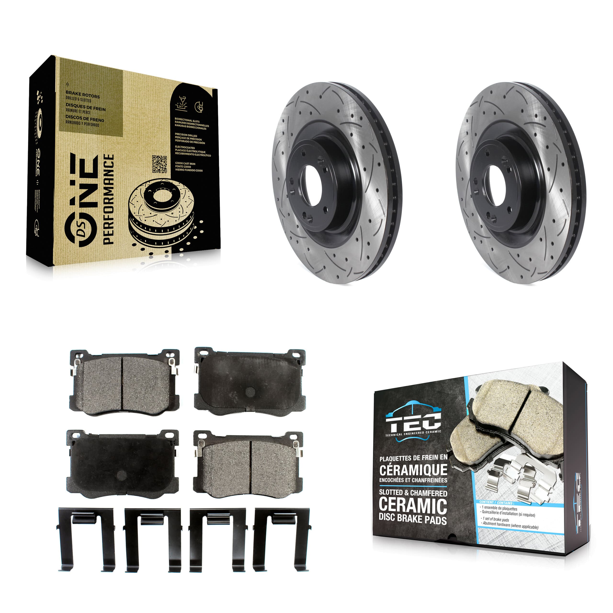 Transit Auto - KDT-100791 - Front Disc Brake Kits image 1