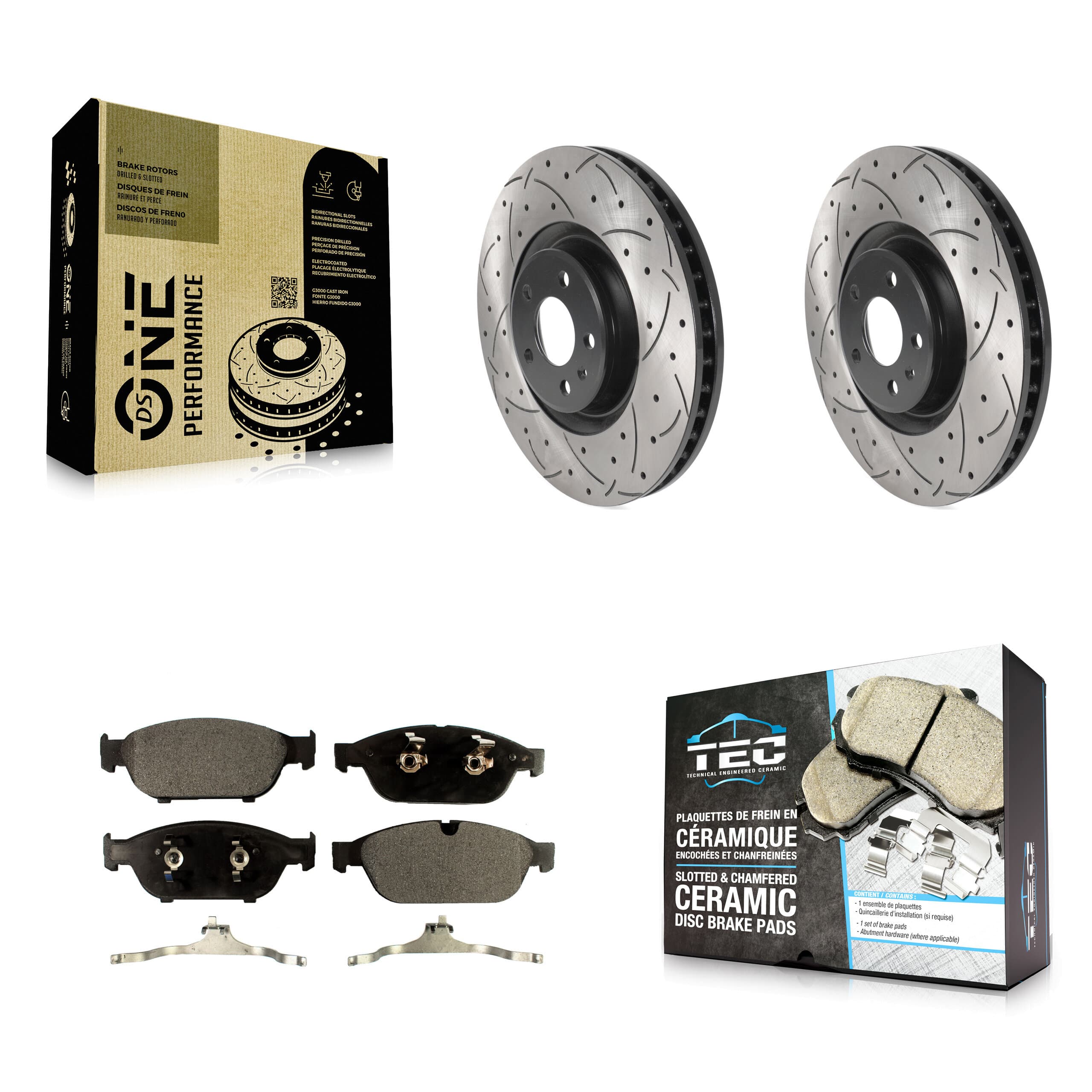 Transit Auto - KDT-100798 - Front Disc Brake Kits image 1