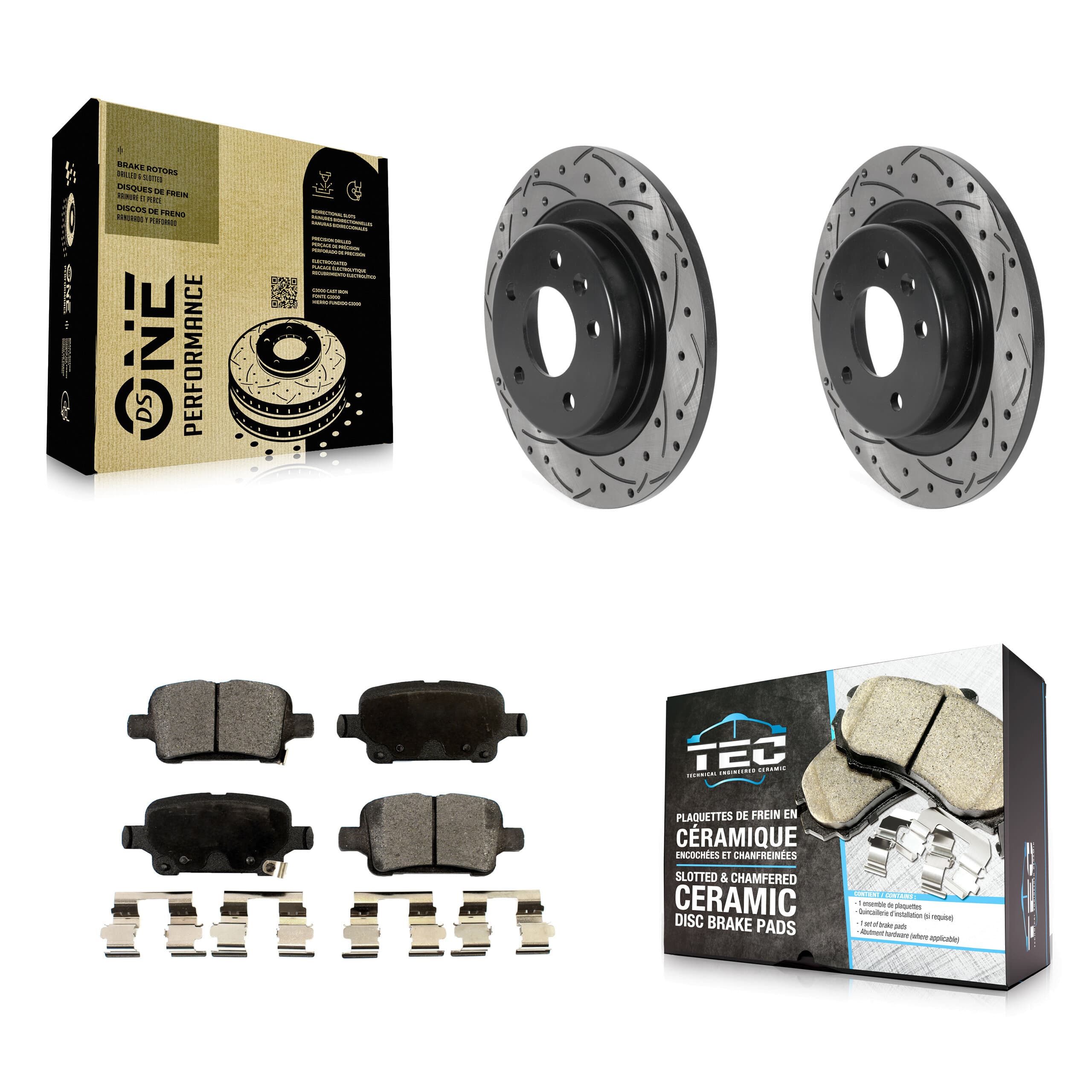 Transit Auto - KDT-100906 - Rear Disc Brake Kits image 1