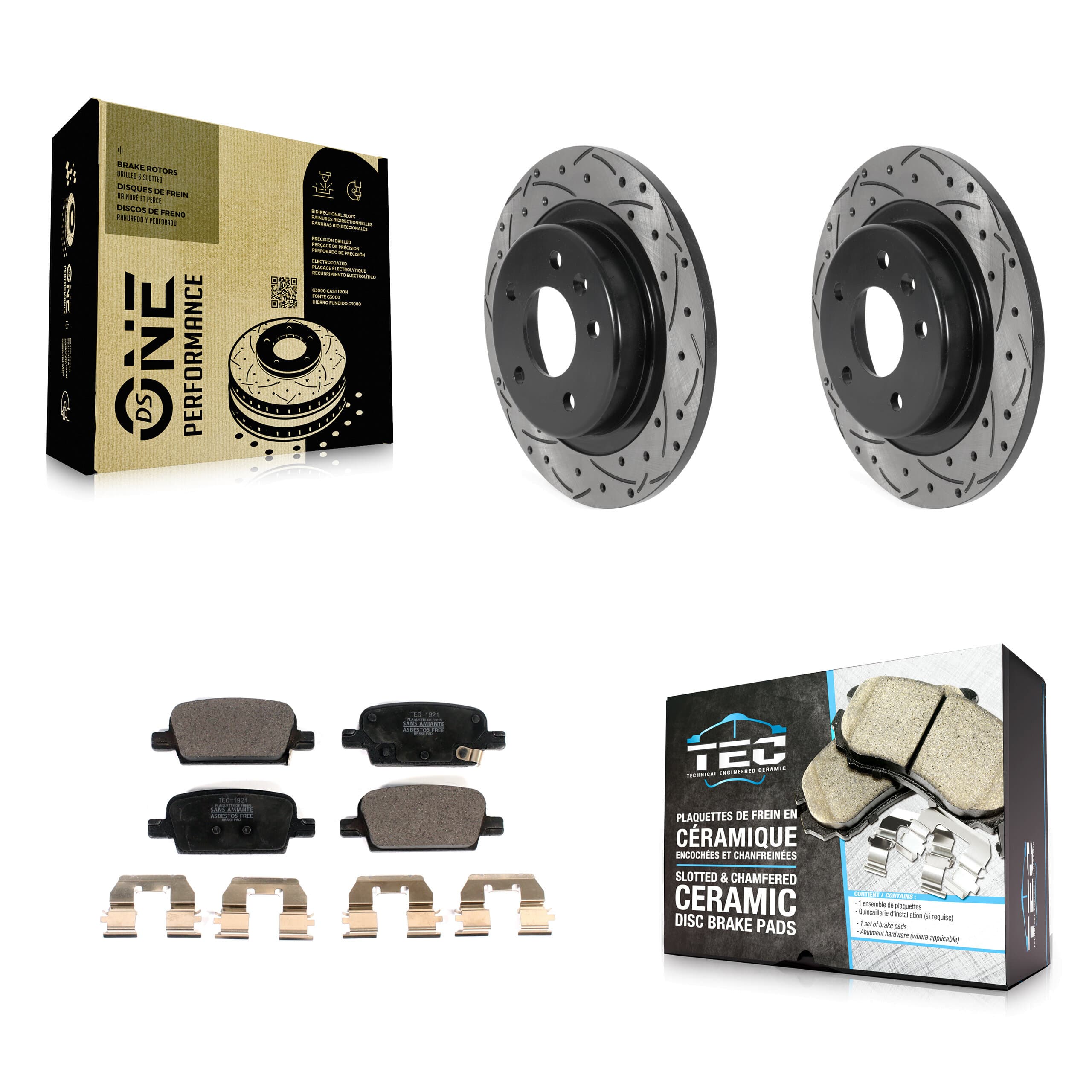 Transit Auto - KDT-100907 - Rear Disc Brake Kits image 1