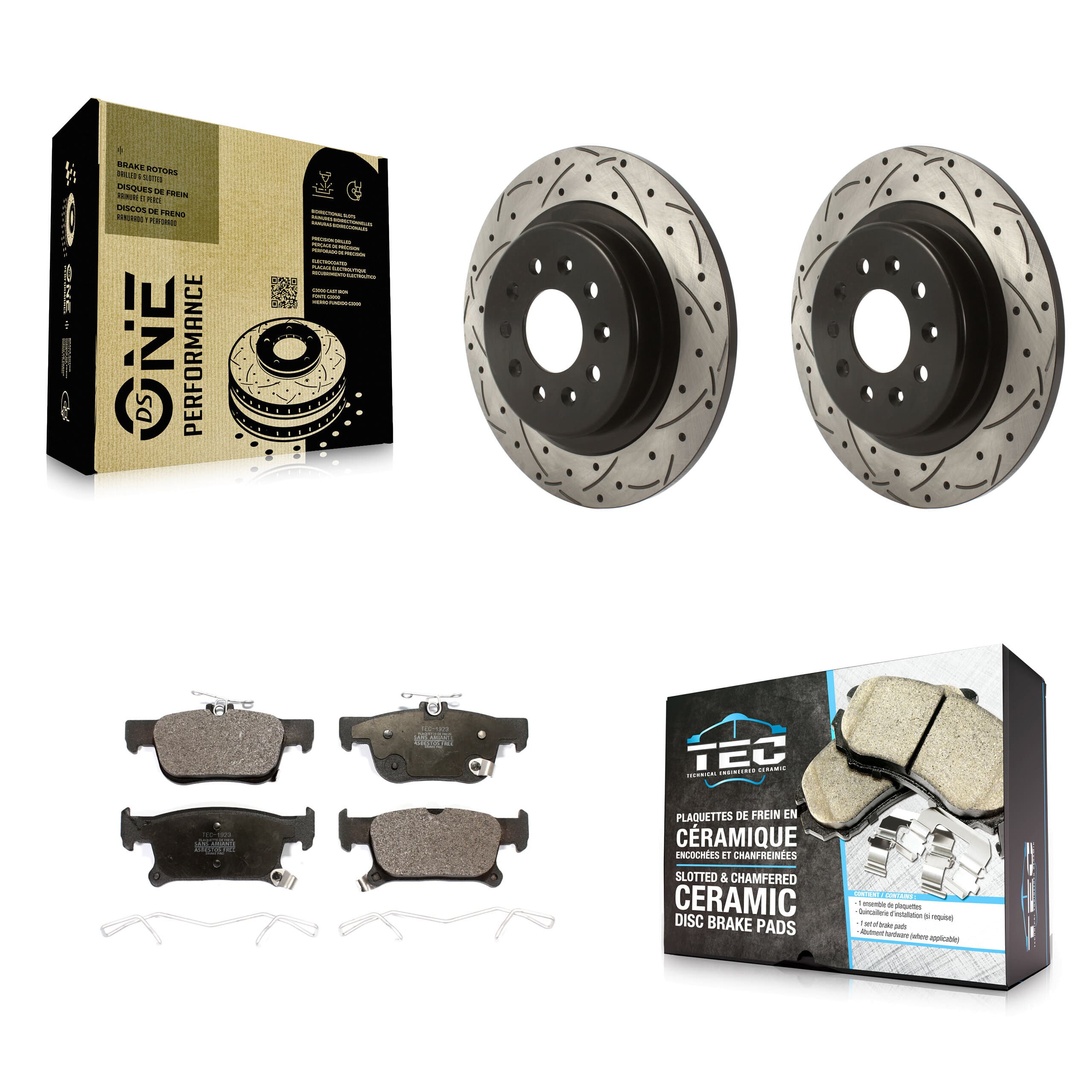 Transit Auto - KDT-100910 - Rear Disc Brake Kits image 1