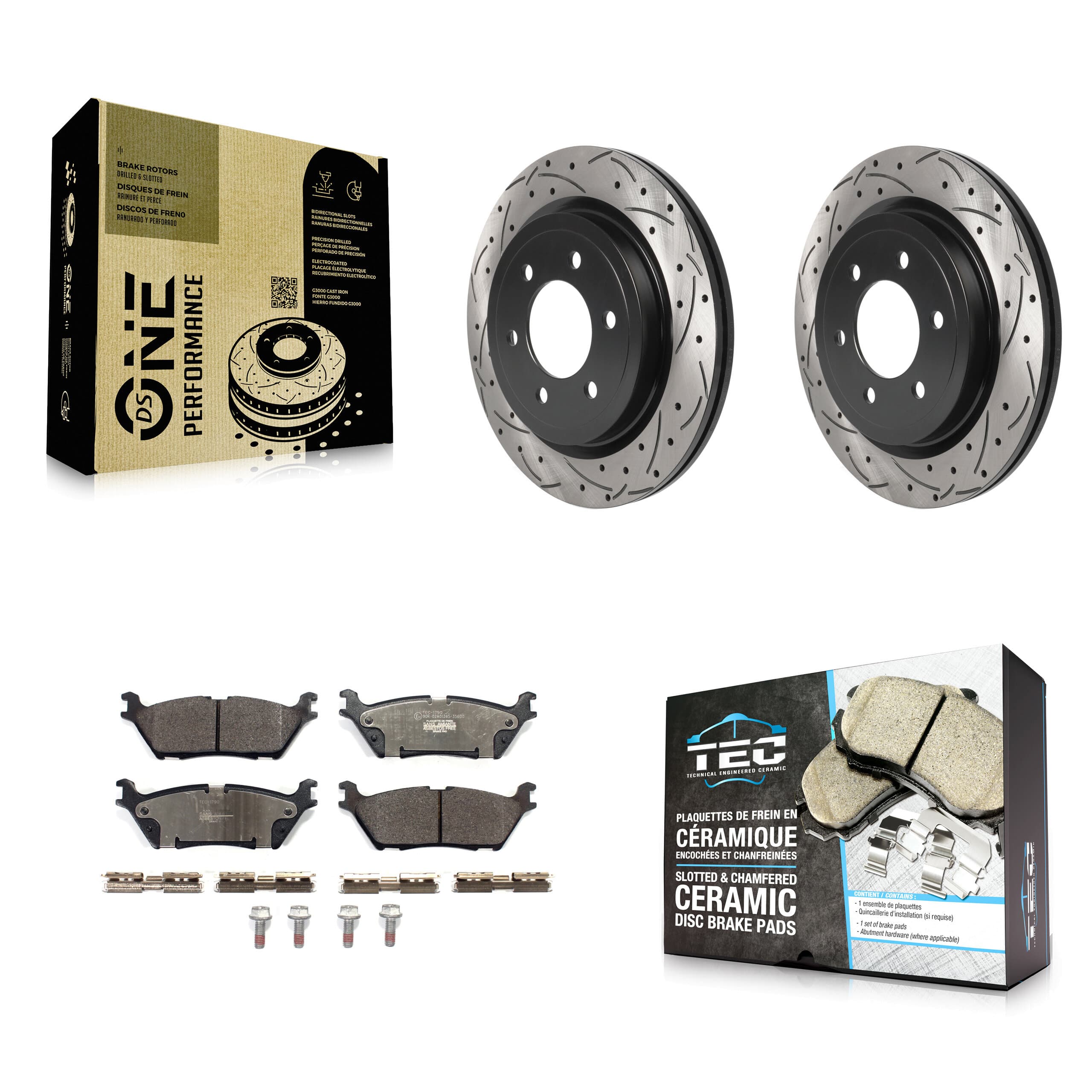 Transit Auto - KDT-100915 - Rear Disc Brake Kits image 1
