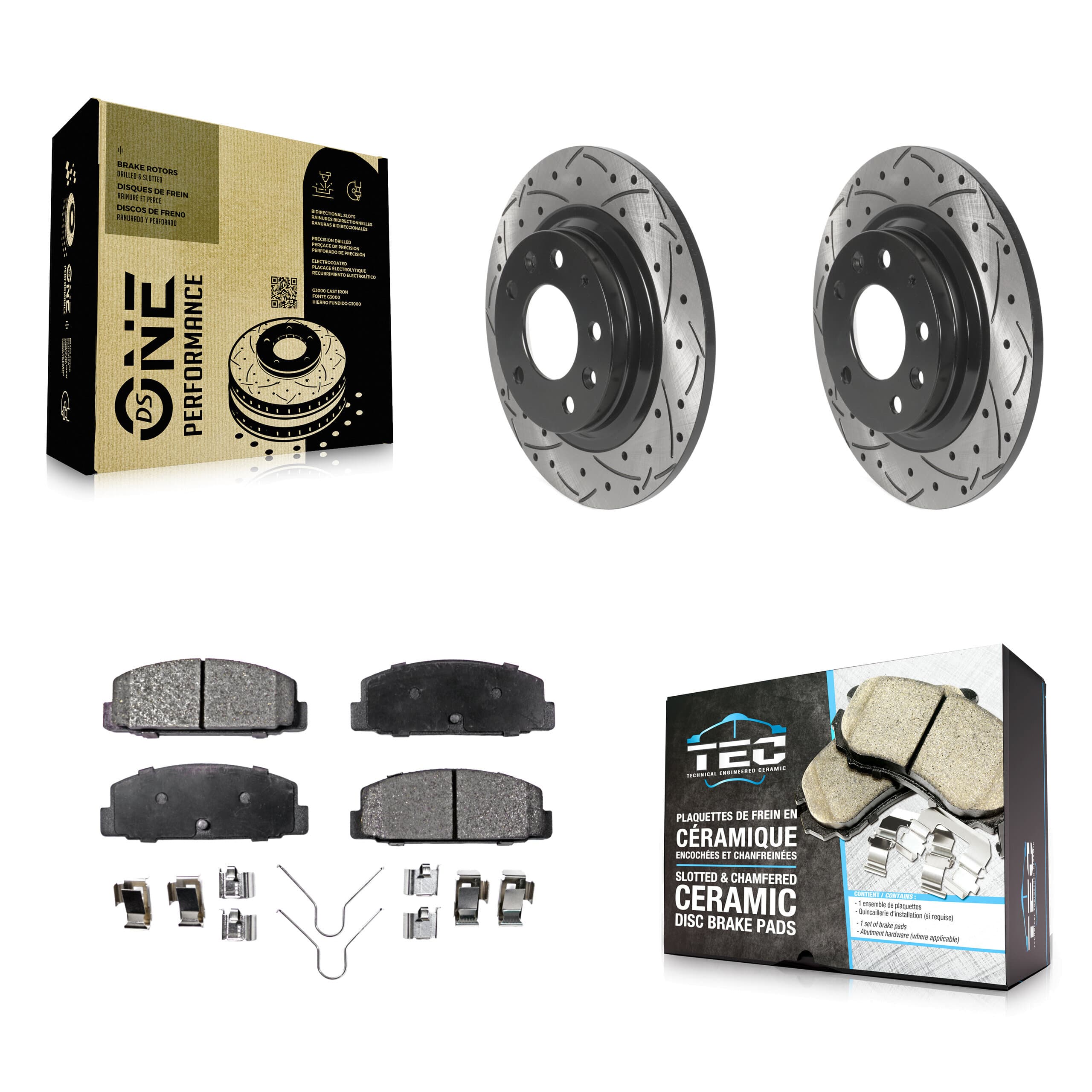 Transit Auto - KDT-100921 - Rear Disc Brake Kits image 1