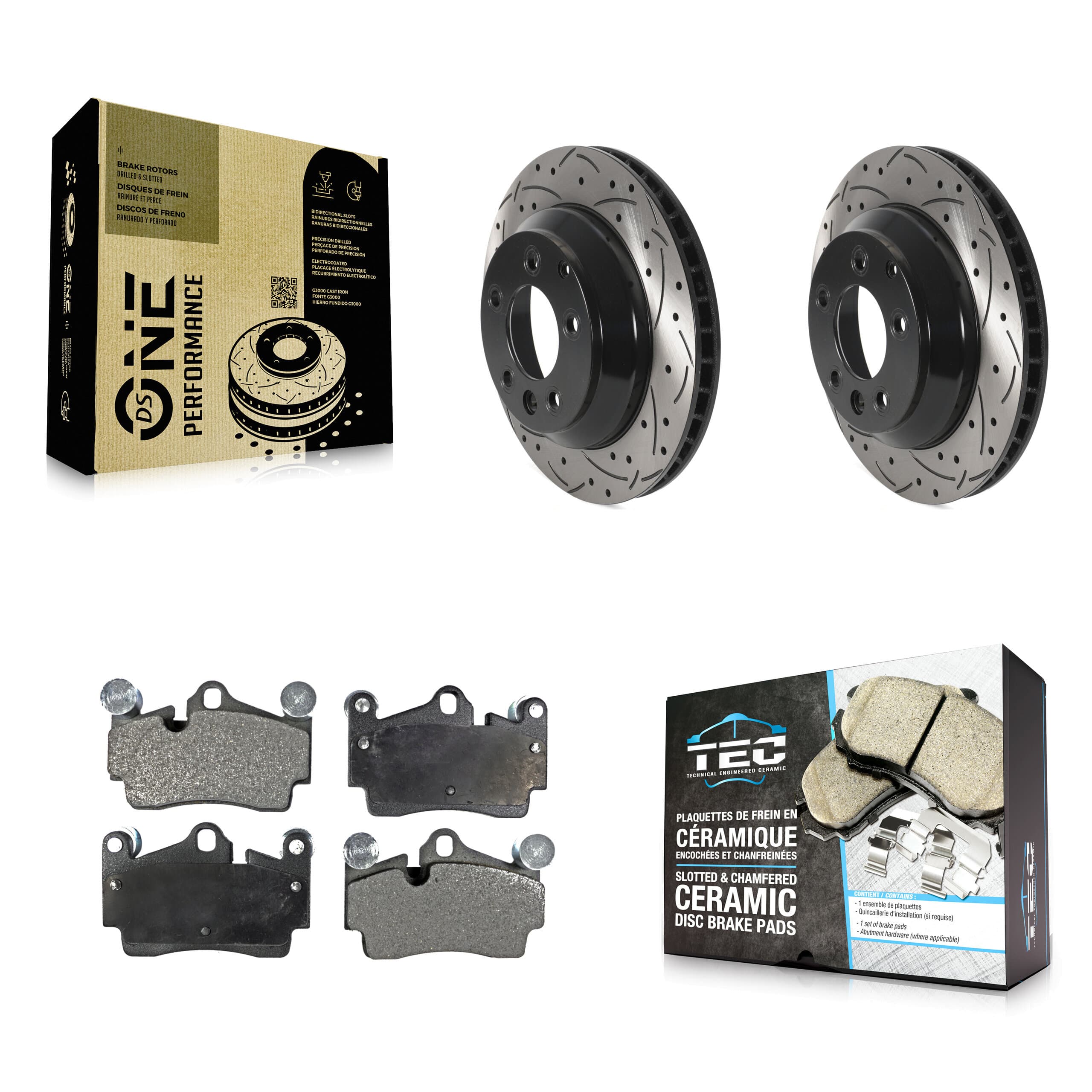 Transit Auto - KDT-100924 - Rear Disc Brake Kits image 1